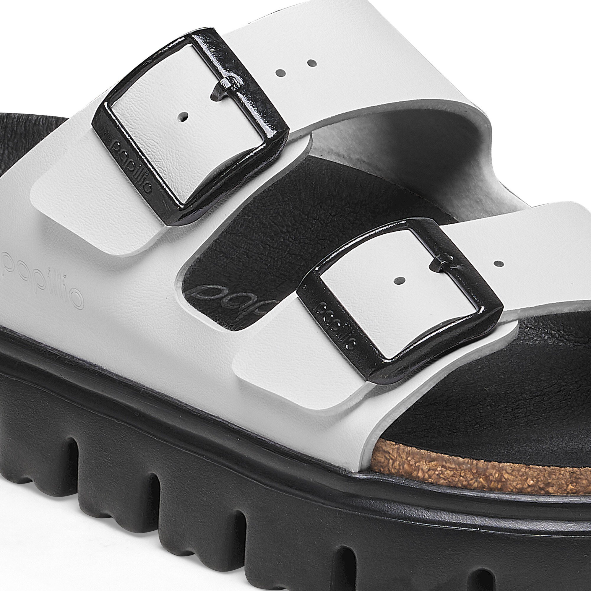 Silver platform shop birkenstock