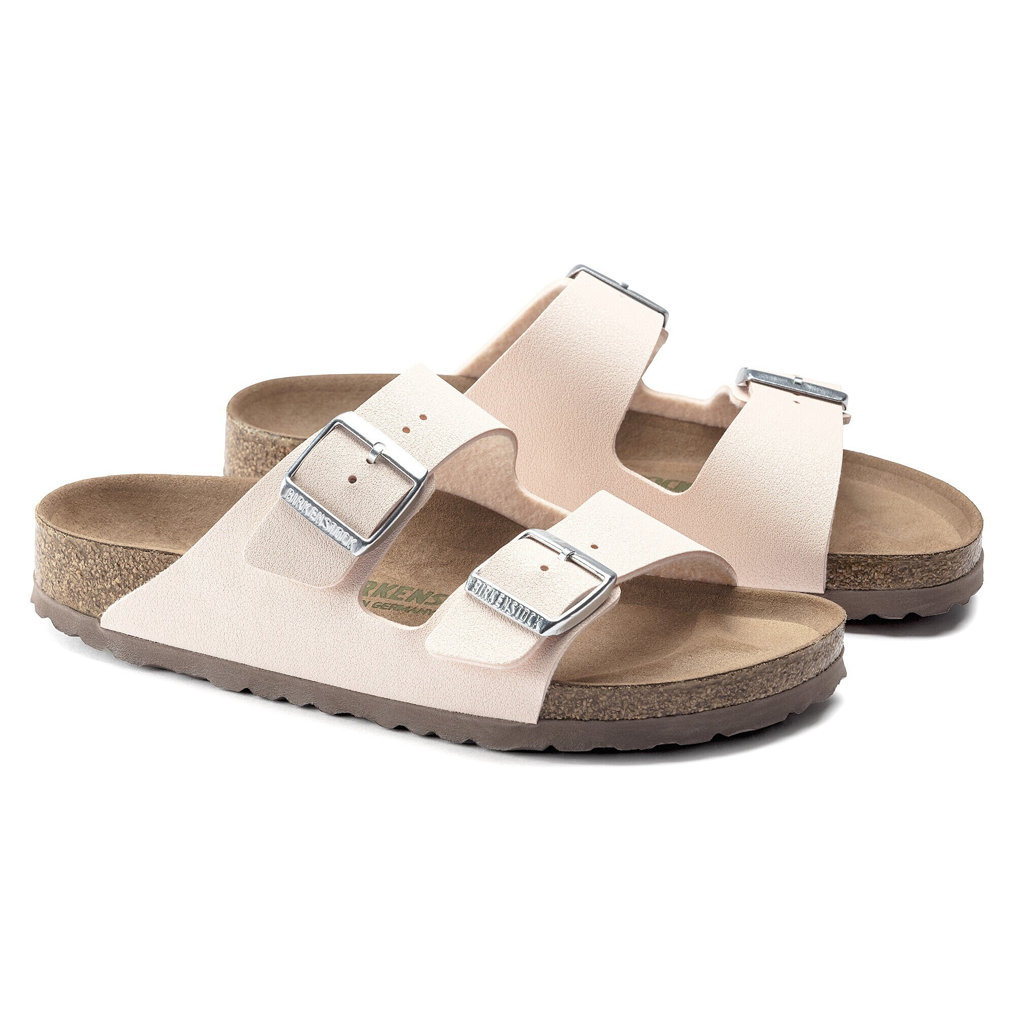 Arizona Vegan Birkibuc Light Rose | BIRKENSTOCK