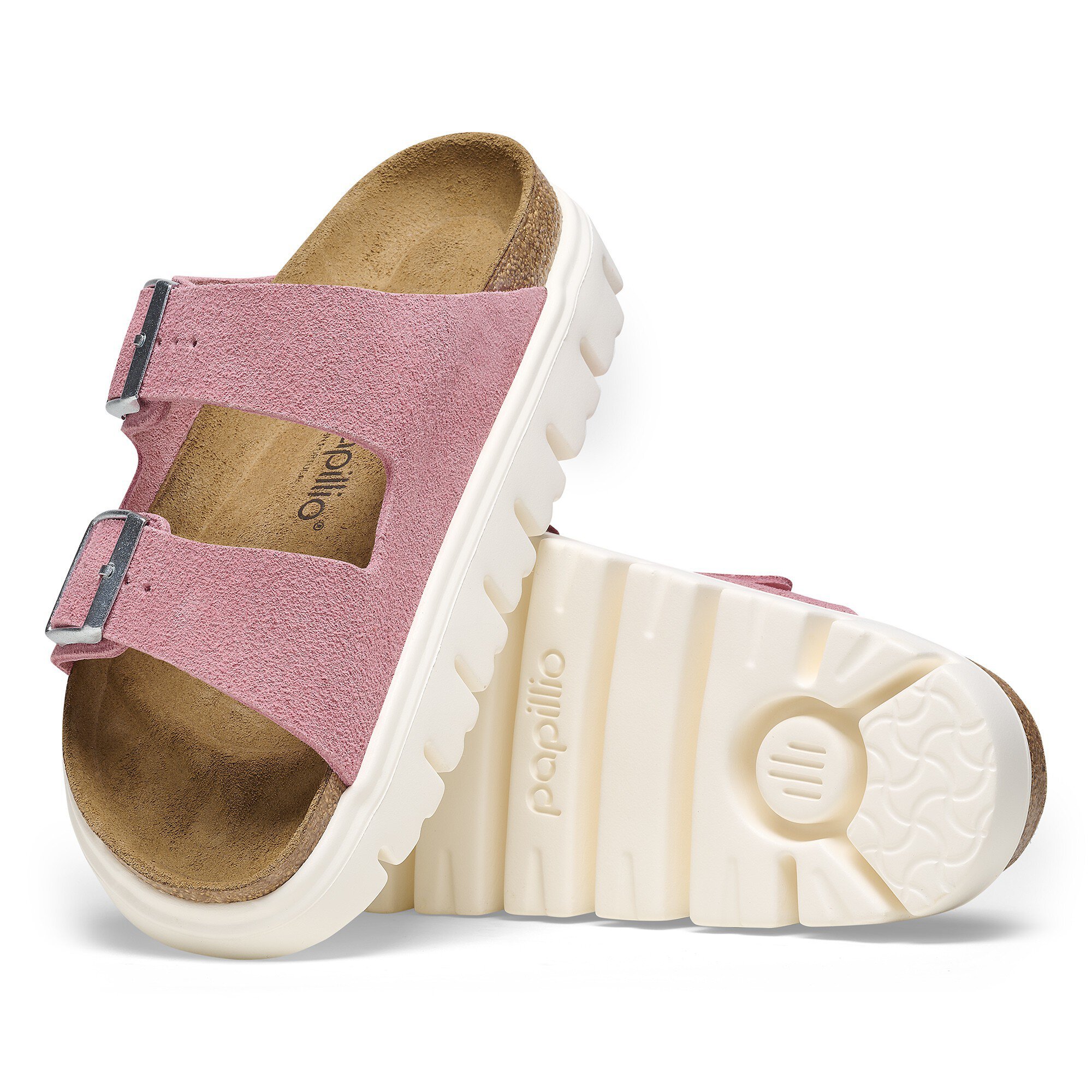 Arizona Chunky Suede Leather Candy Pink | BIRKENSTOCK