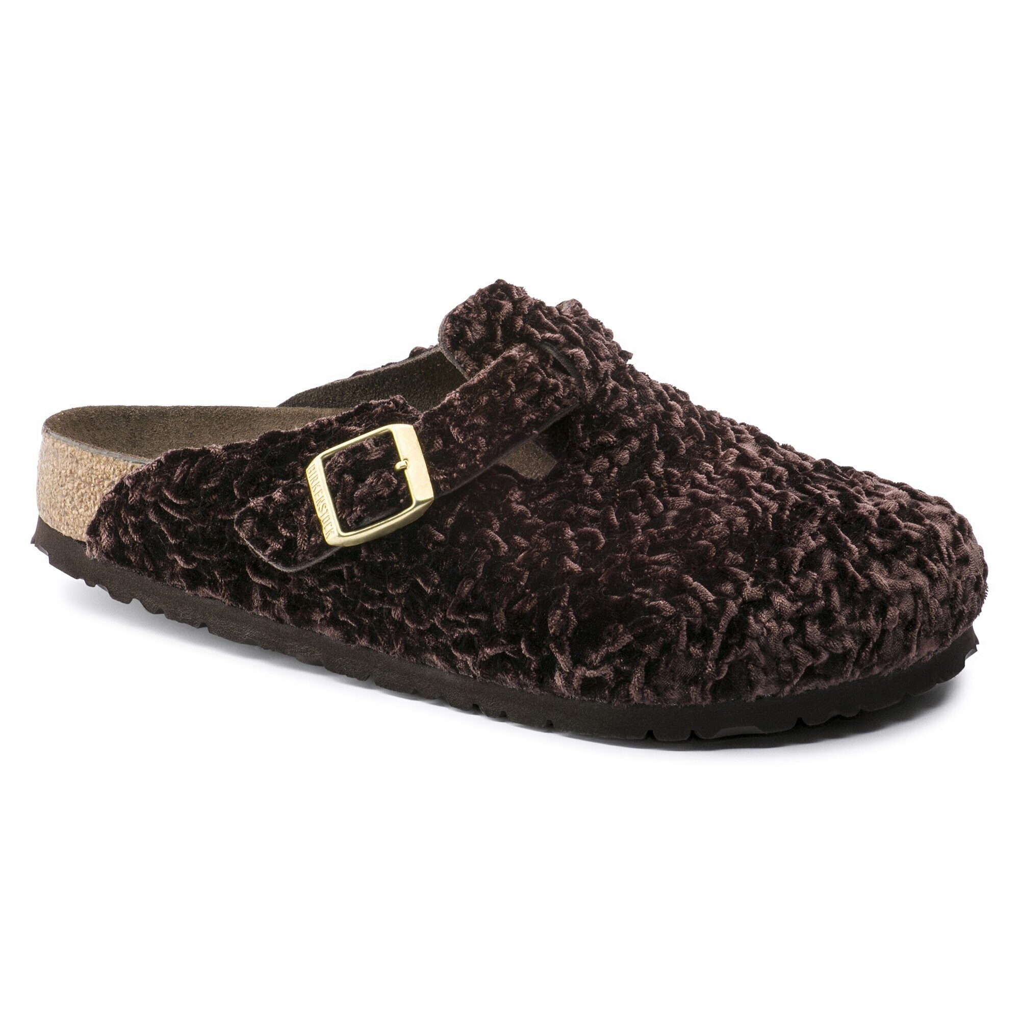 brown birkenstock clogs
