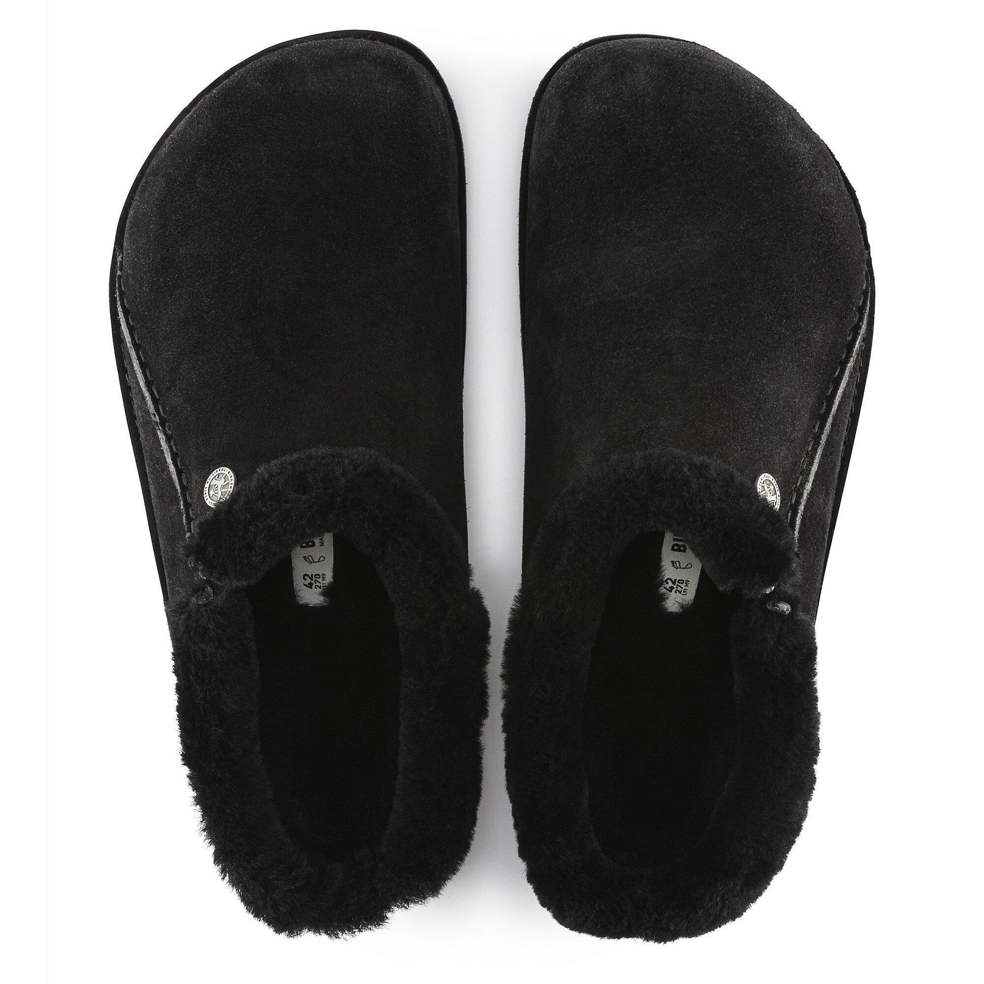 Zermatt Premium Suede Leather Black | BIRKENSTOCK