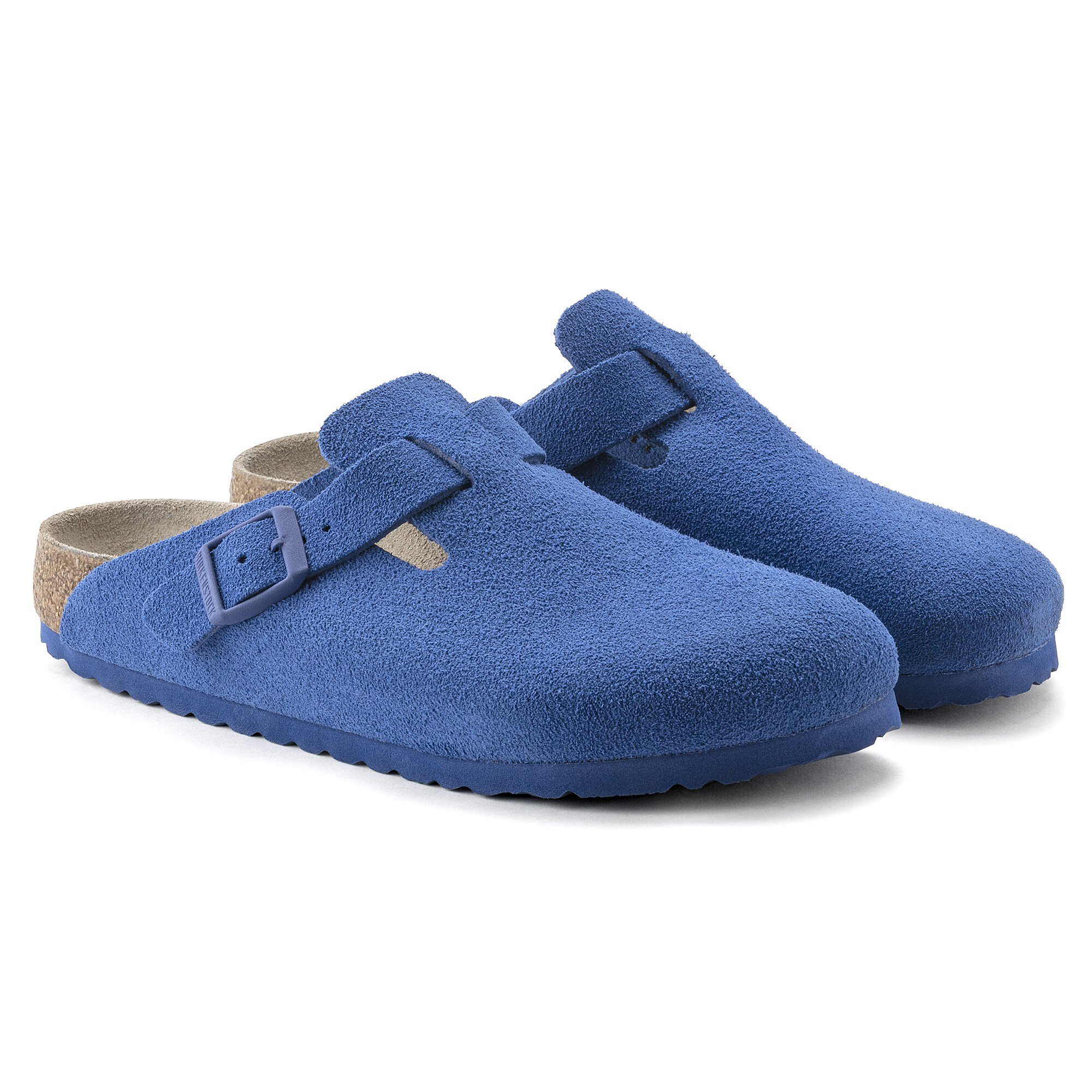 Birkenstock Boston Suede Leather Clogs