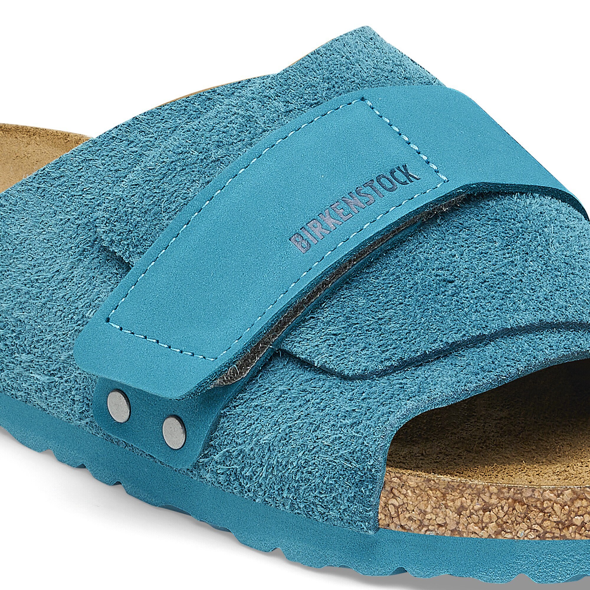 Kyoto Shearling Suede Leather Thyme | BIRKENSTOCK