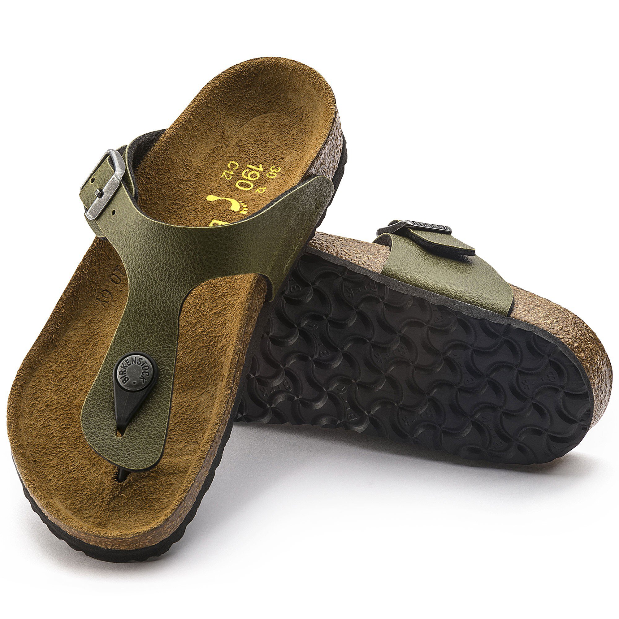 Birkenstock gizeh olive Clearance
