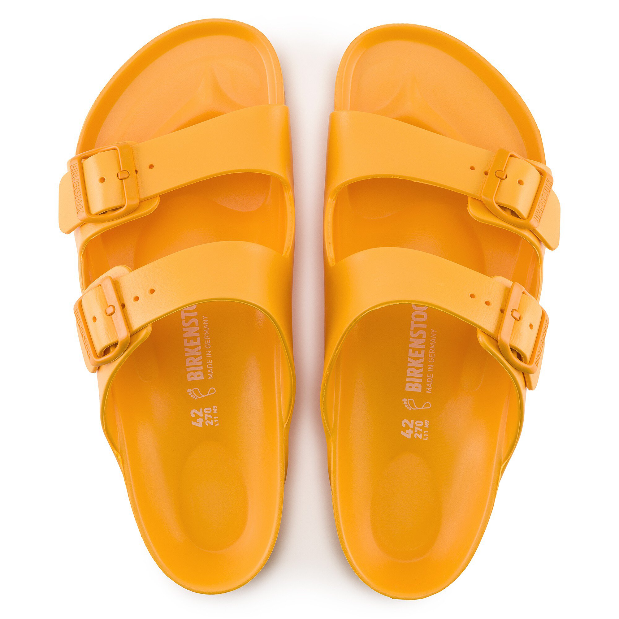 birkenstock arizona eva neon orange
