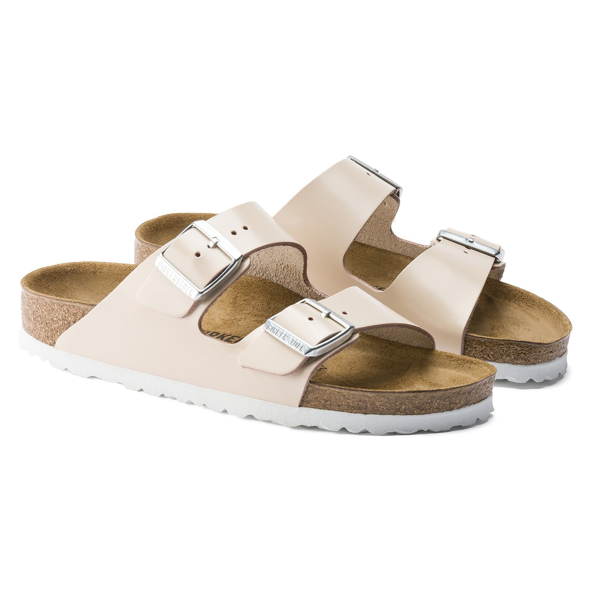 birkenstock arizona powder leather