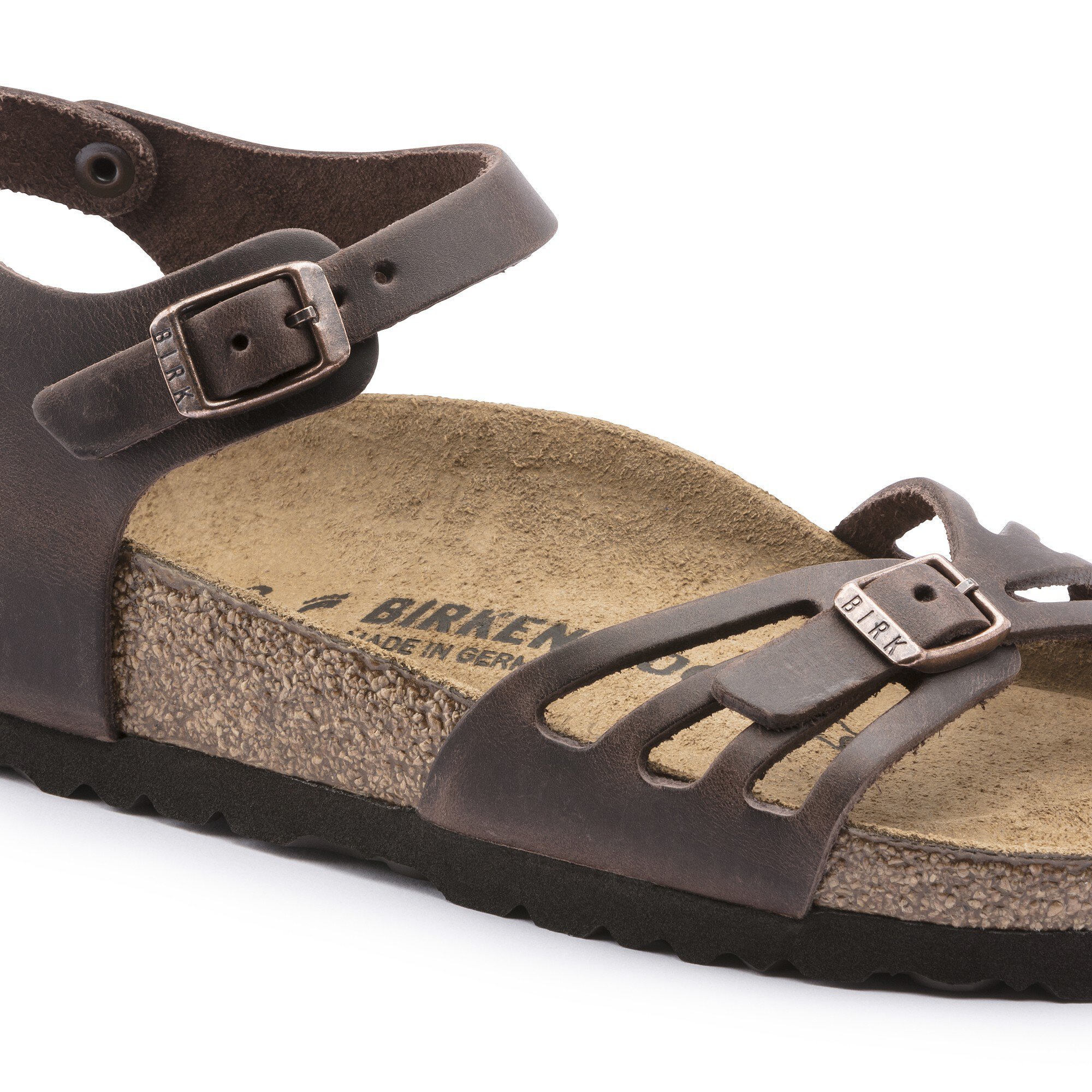 Schiereiland Attent Mantel Bali Oiled Leather Habana | BIRKENSTOCK