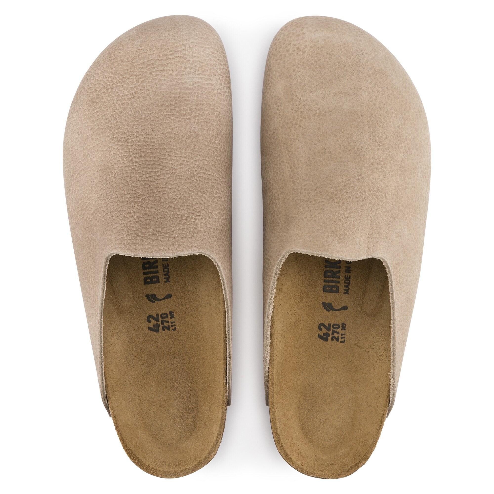 birkenstock amsterdam leather clogs