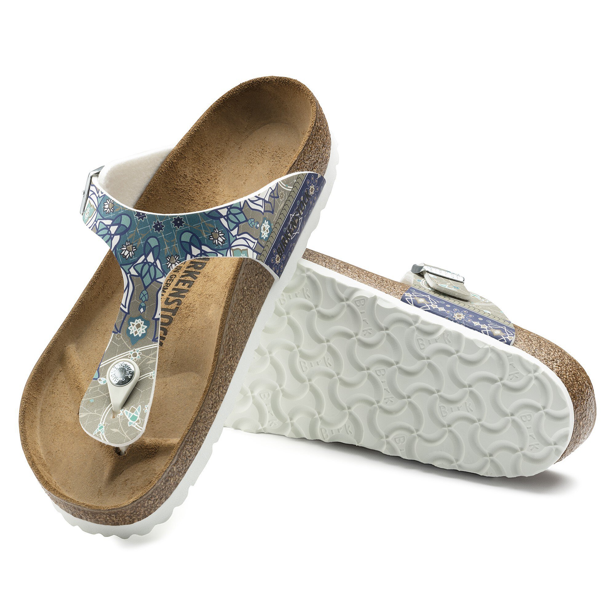 Birkenstock ancient hotsell mosaic blue