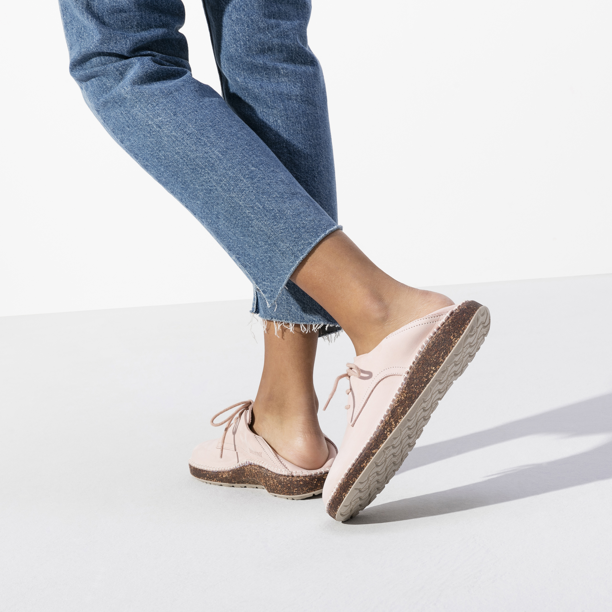 Gary Suede Leather Dusty Rose | shop 