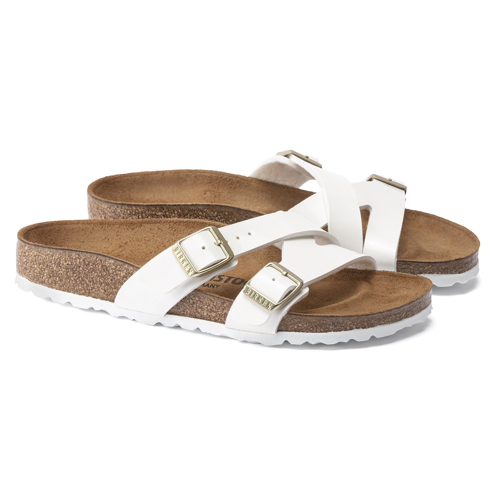 Yao Birko-Flor White Patent | shop online at BIRKENSTOCK