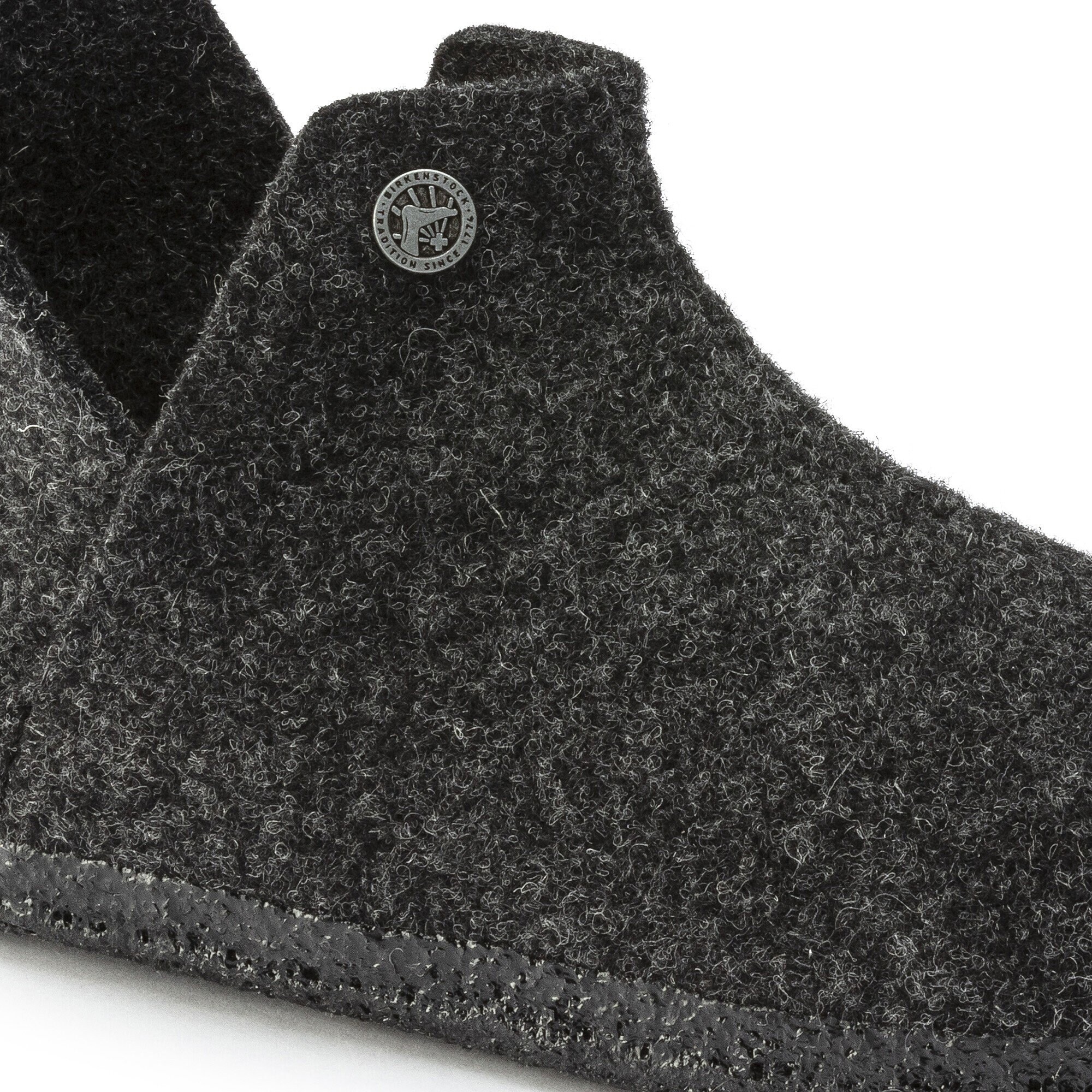 Andermatt Shearling Wool Felt Anthracite | BIRKENSTOCK