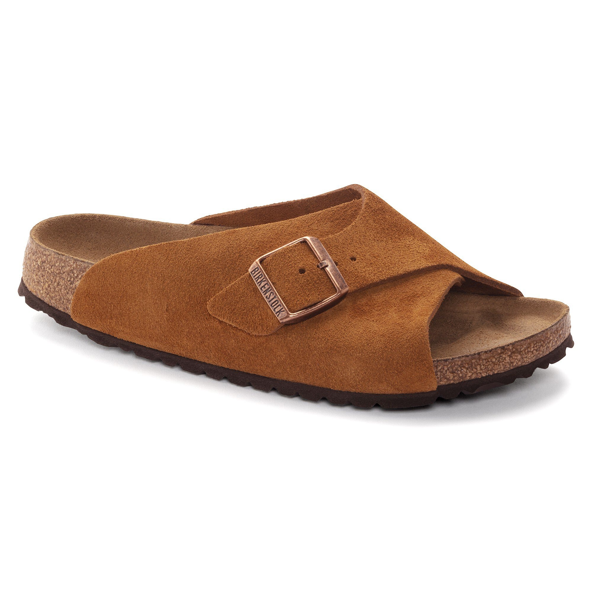 Arosa blød fodseng Suede Mink | BIRKENSTOCK