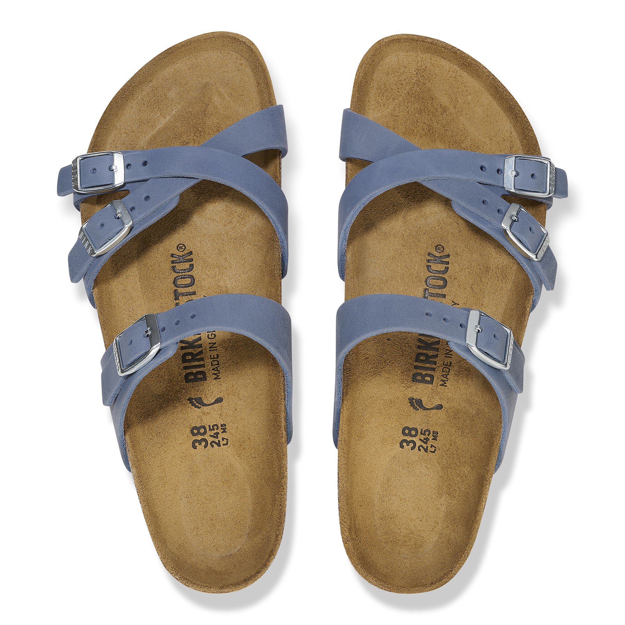 franca birkenstock red