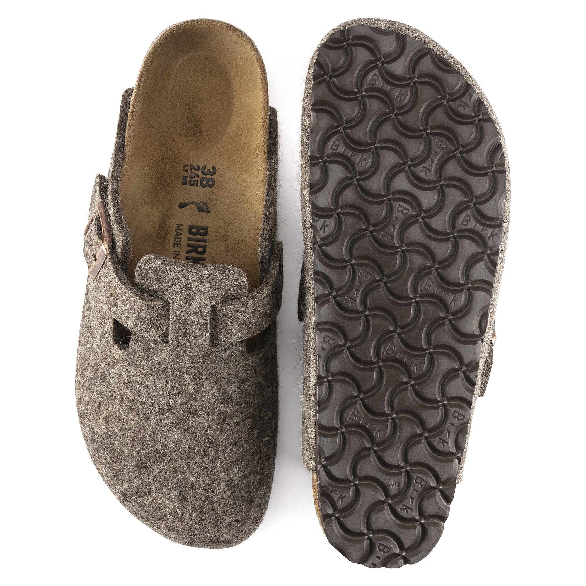 Boston / ボストン ウールフェルト カカオ | BIRKENSTOCK Boston / ボストン ウールフェルト カカオ | BIRKENSTOCK