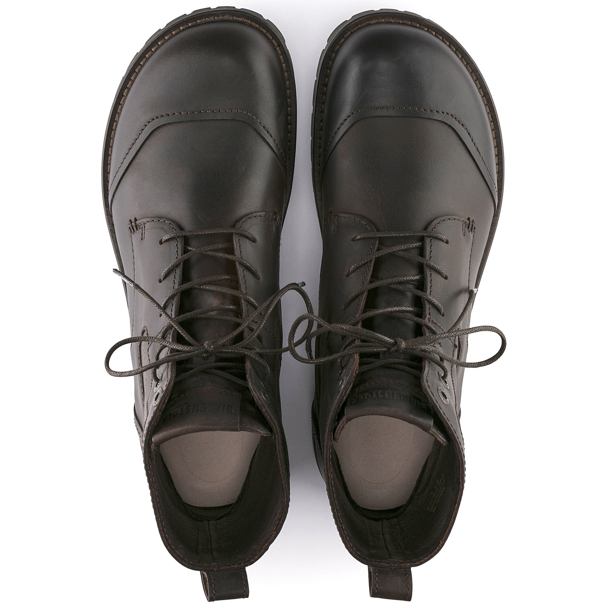 High Men Leather Dark Brown |