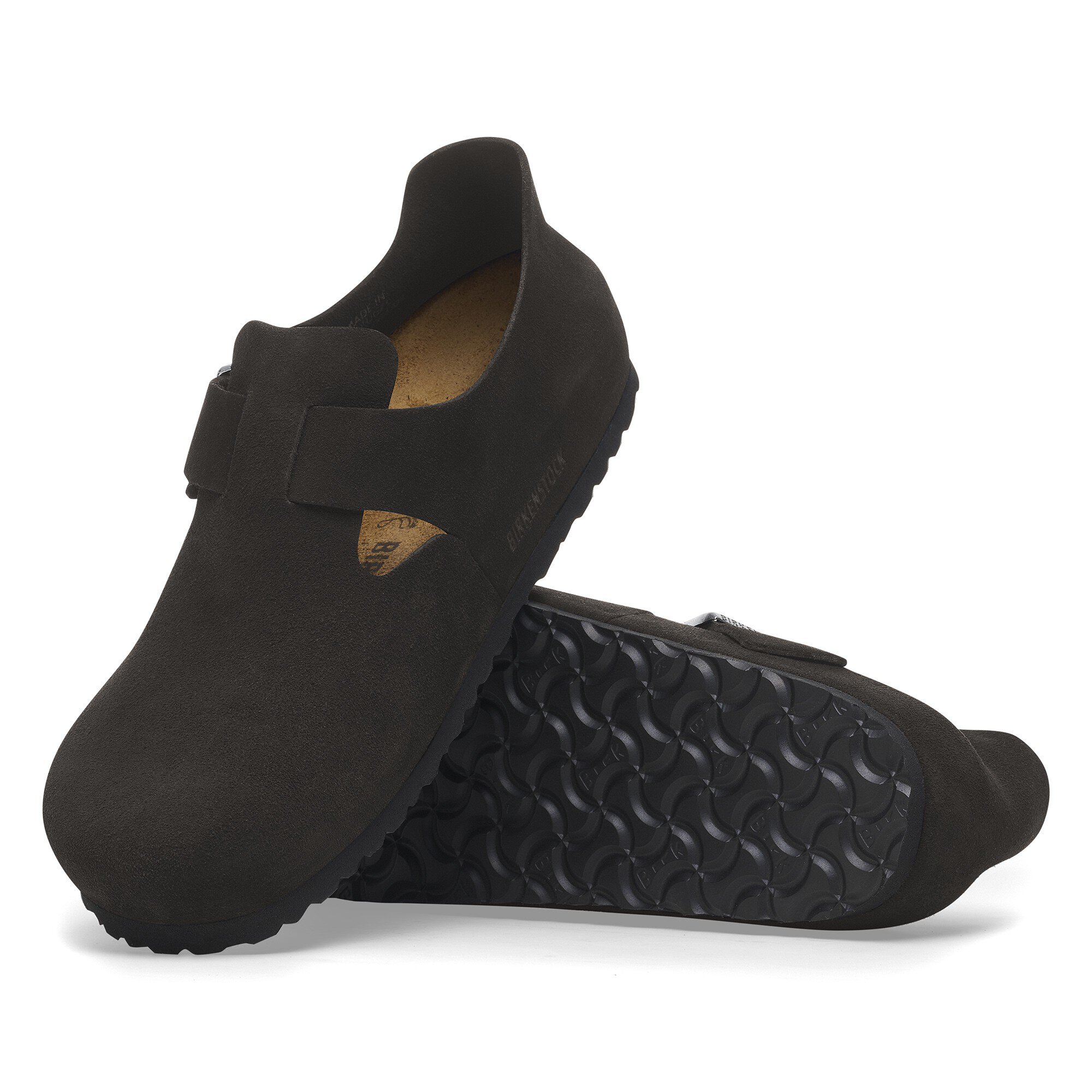 London Suede Leather Black | BIRKENSTOCK