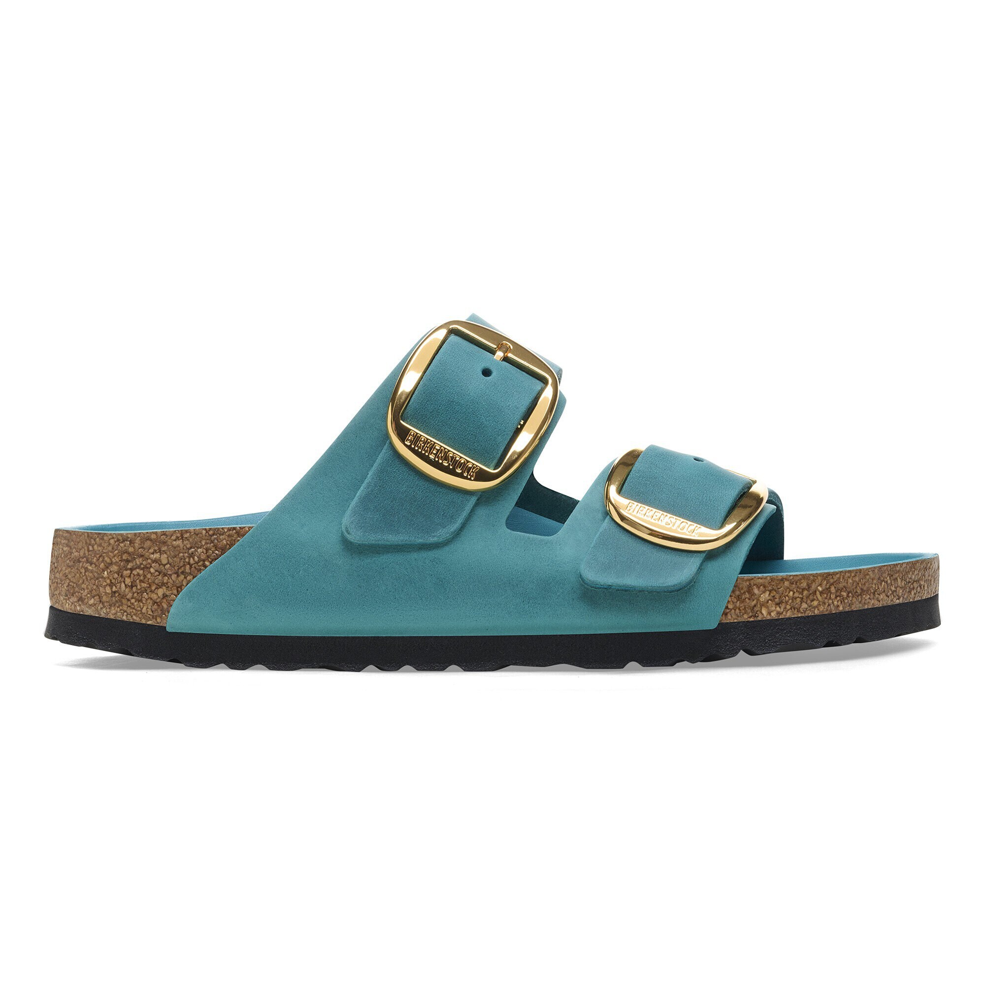 Arizona Big Buckle Natural Leather Oiled Biscay Bay BIRKENSTOCK