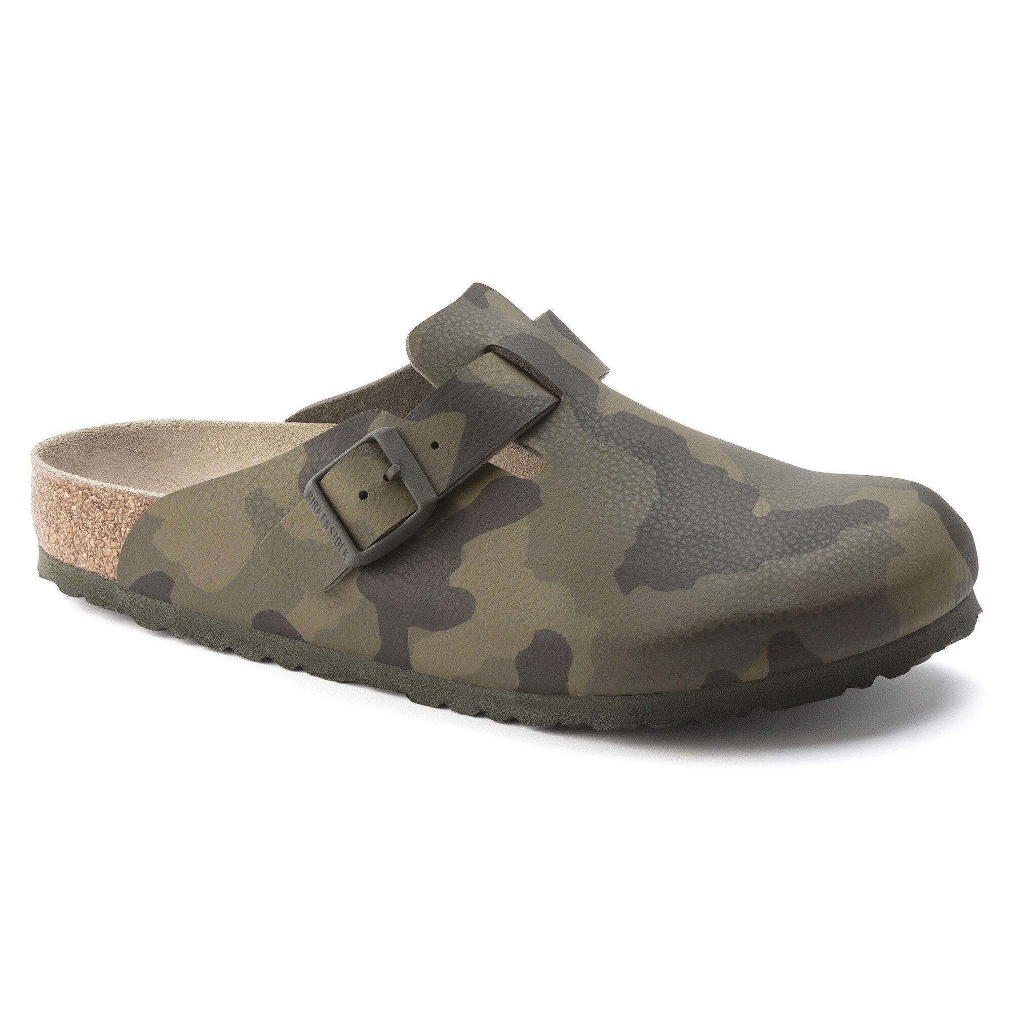 Tenen Ongelofelijk Mount Bank Boston Birko-Flor Desert Soil Camo Green | BIRKENSTOCK