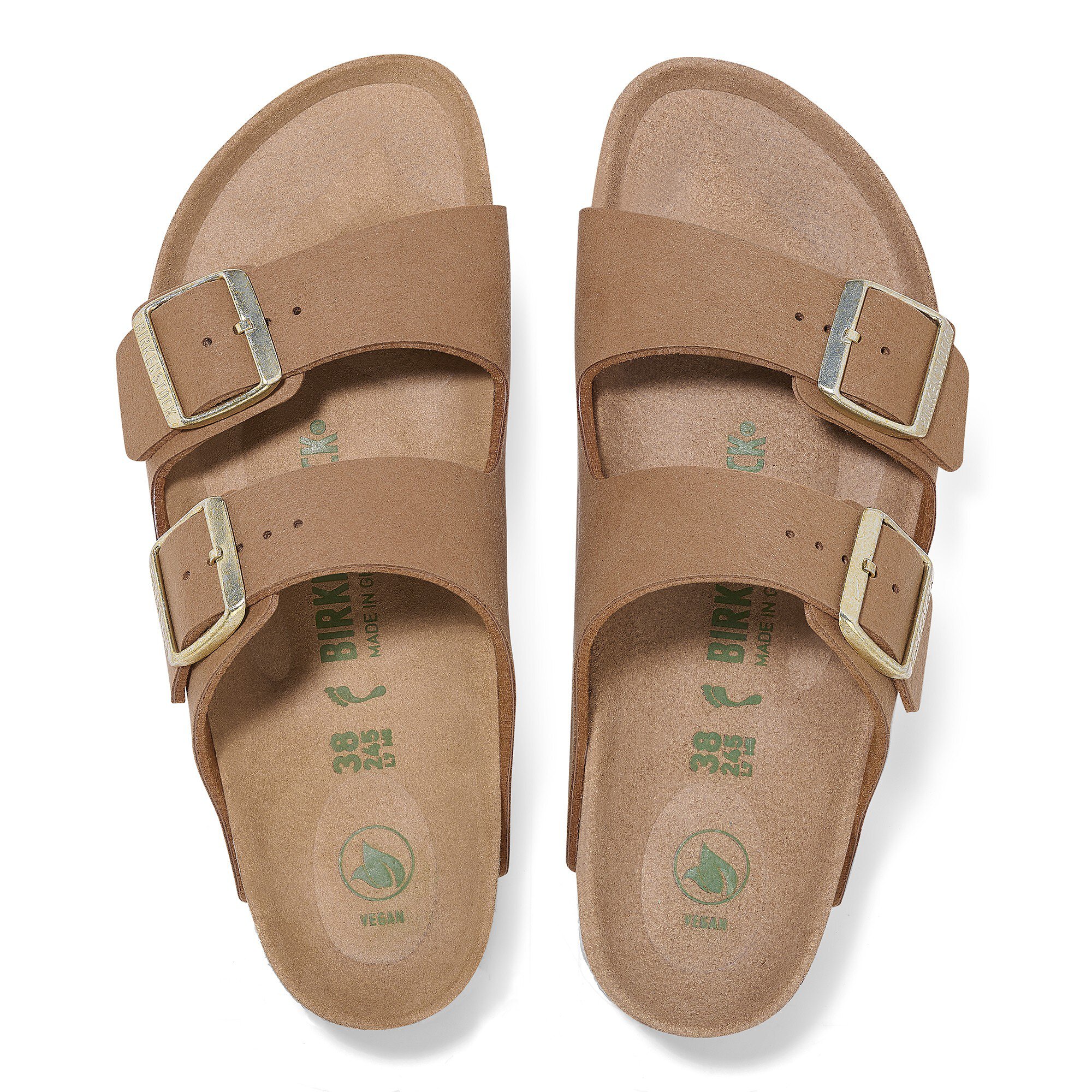 Birkenstock arizona hotsell steer taupe