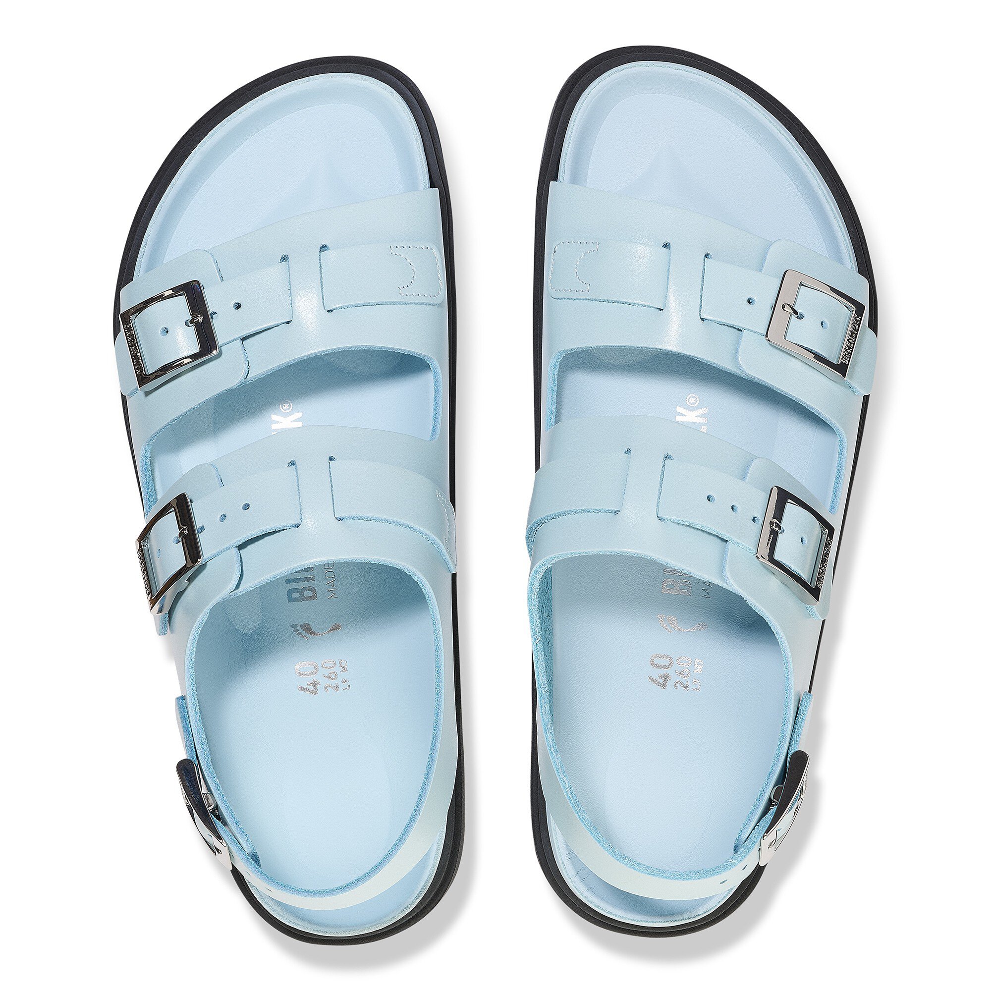 Cannes Leather Mineral Blue | BIRKENSTOCK