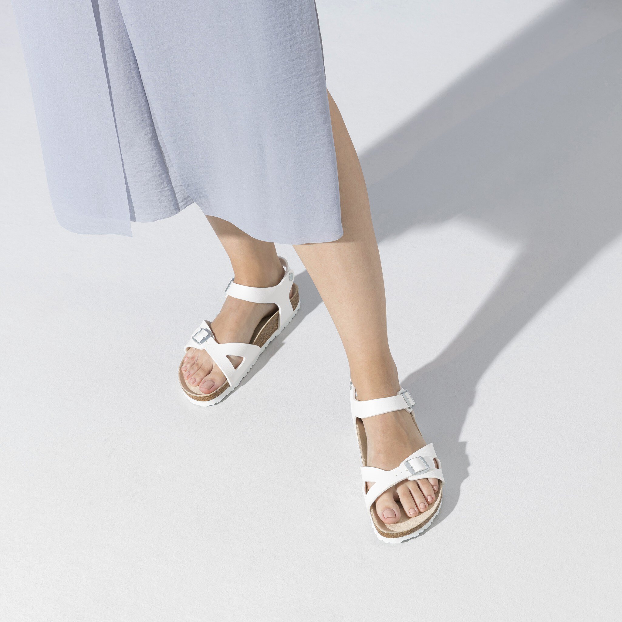 Birkenstock rio white womens Outlet