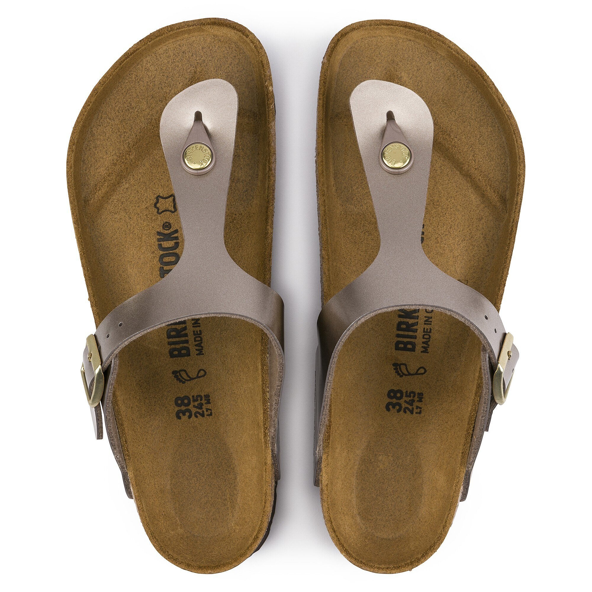 electric metallic taupe gizeh