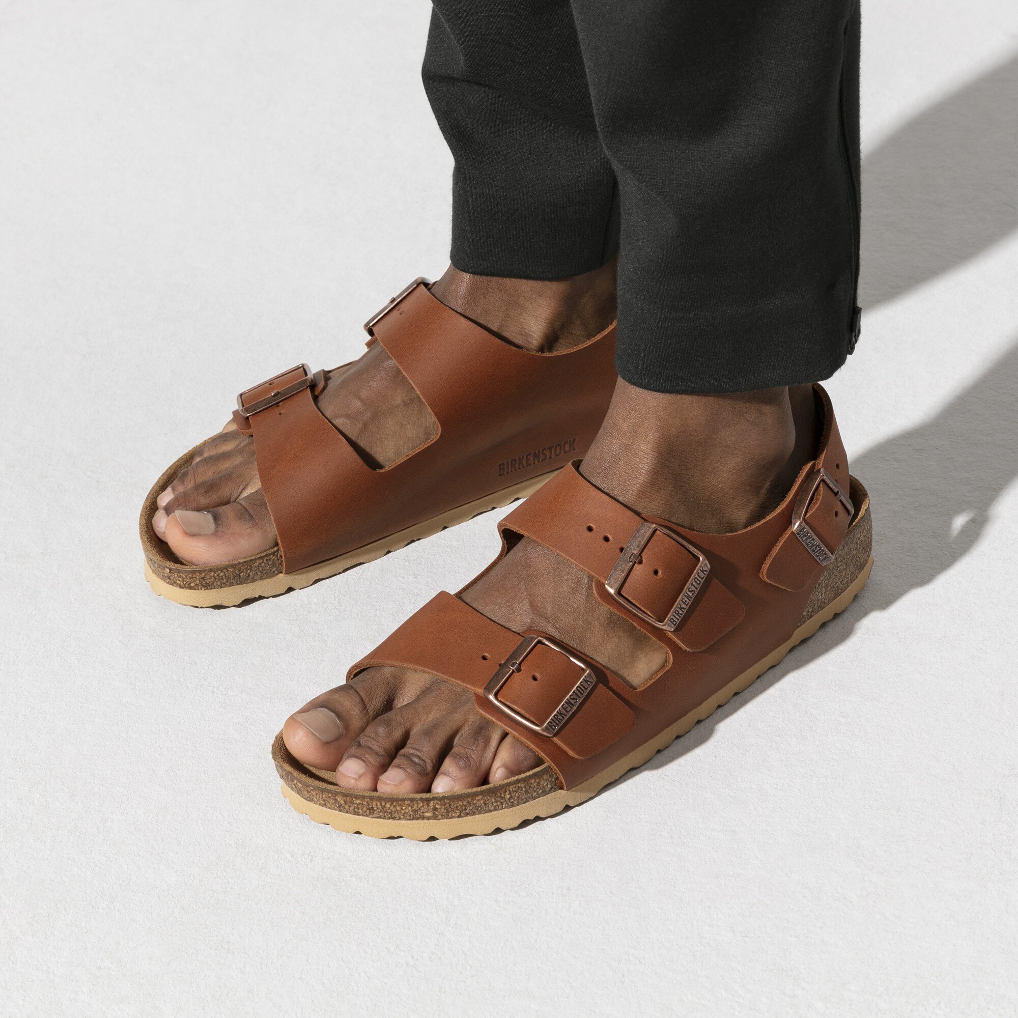 birkenstock cognac