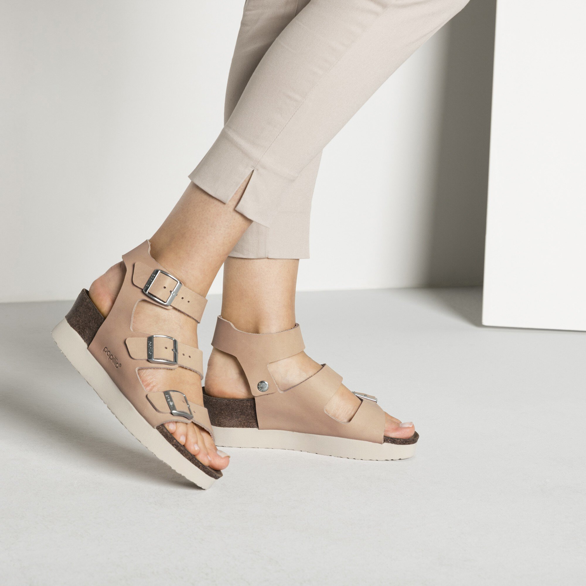 Linnea Natural Leather Nude | shop 