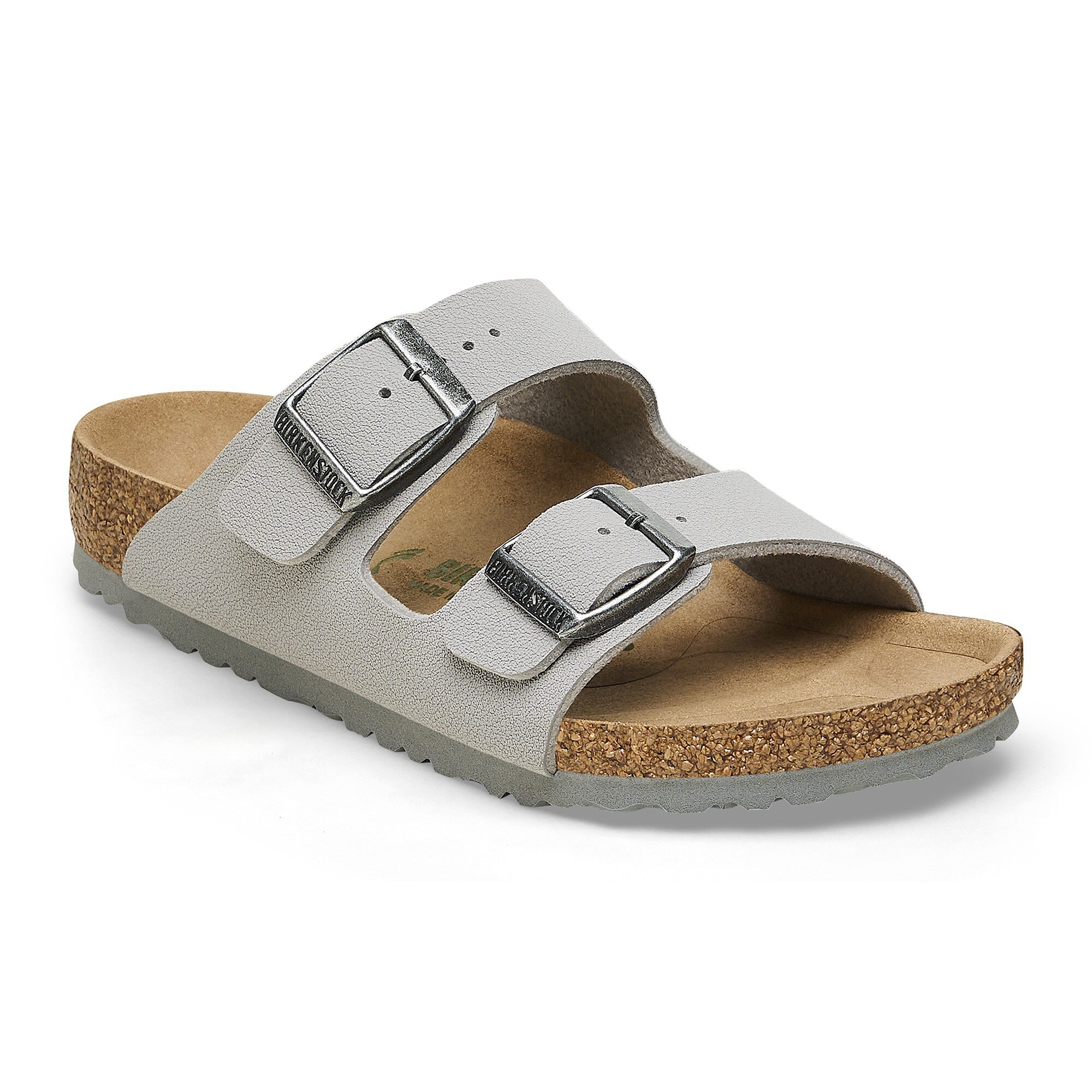 Arizona Kids Vegan Birko-Flor Nubuck Stone Coin | BIRKENSTOCK