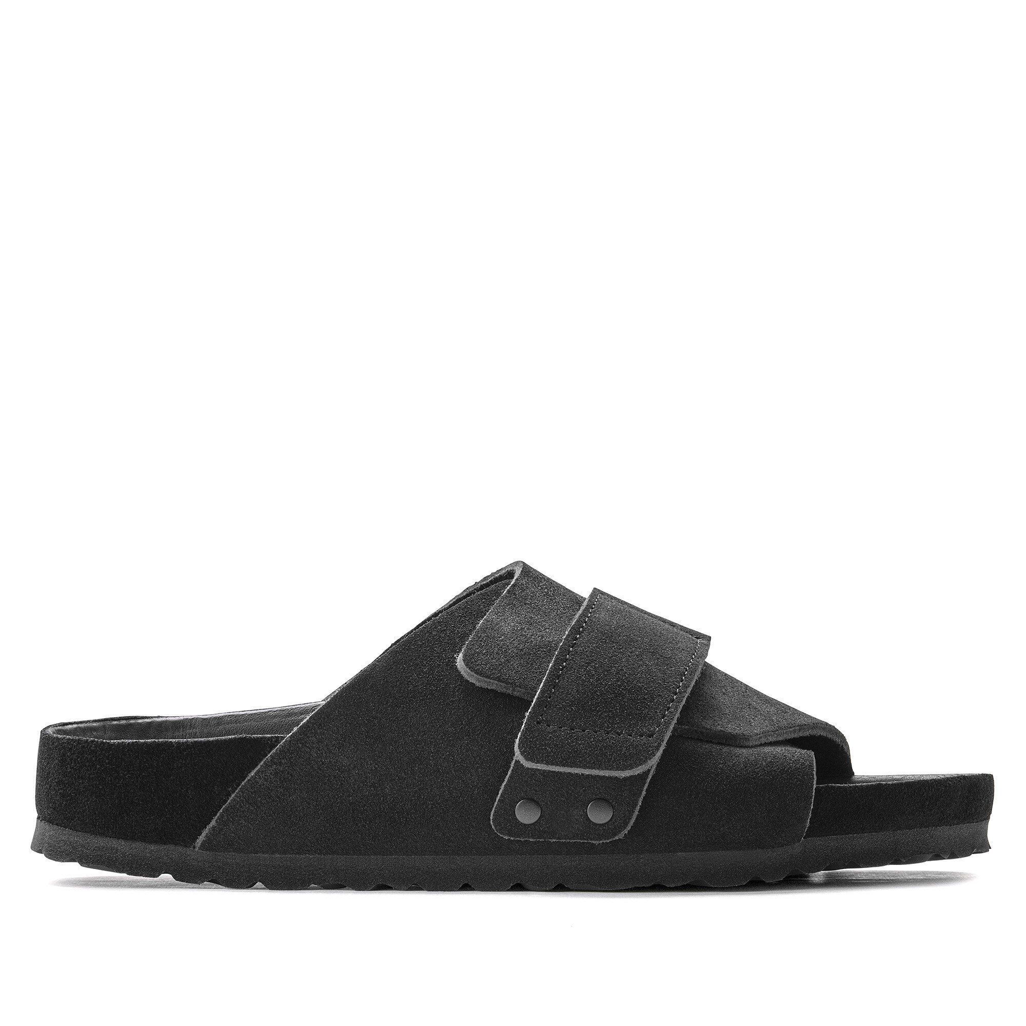 Kyoto Suede Leather Black | BIRKENSTOCK