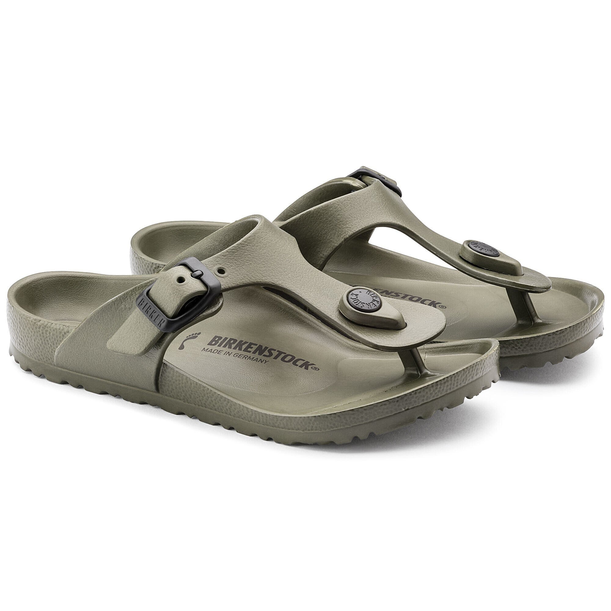 birkenstock eva khaki womens