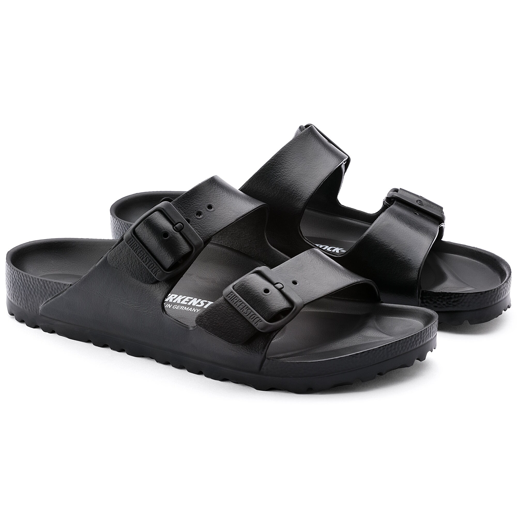 black foam birkenstocks