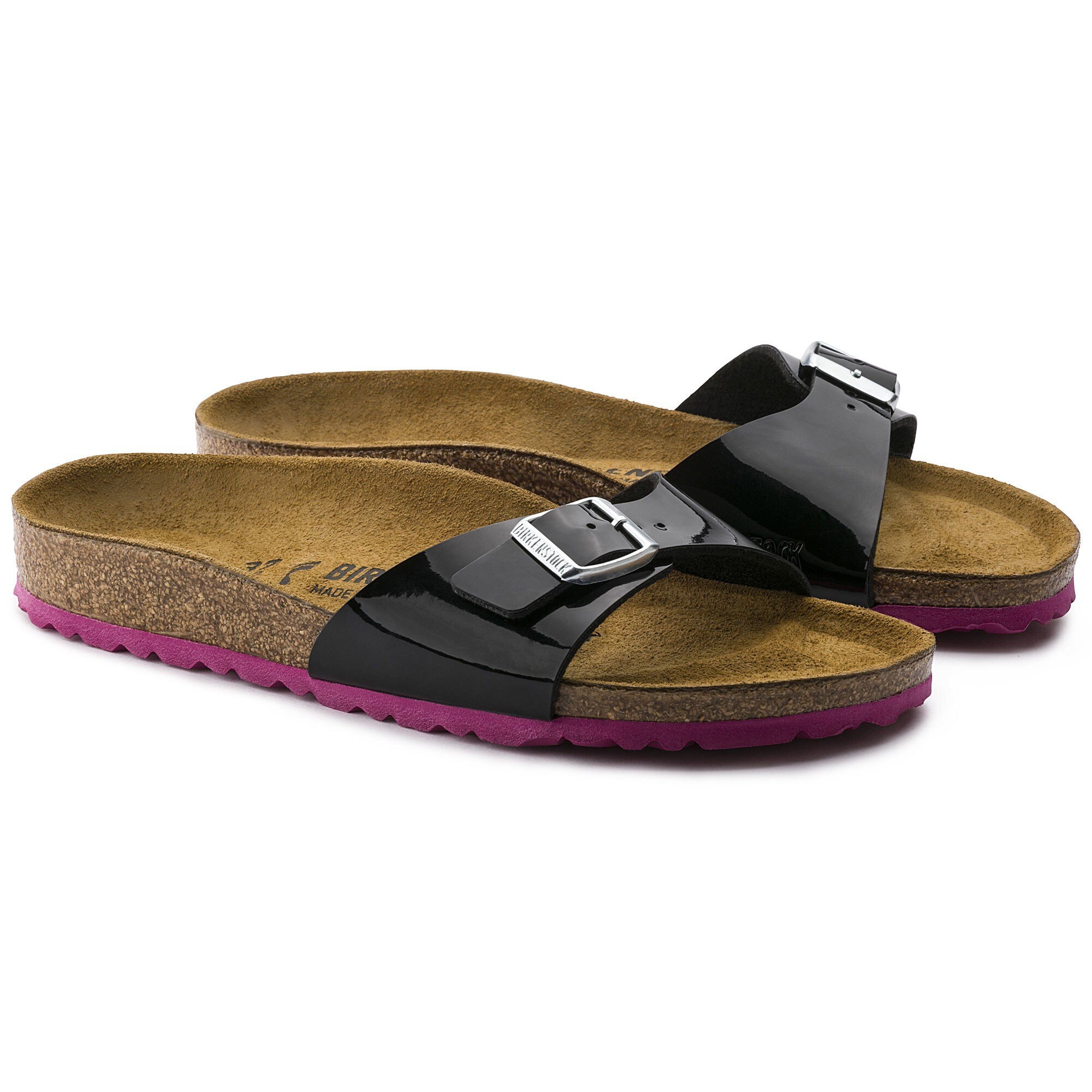 red patent madrid birkenstocks