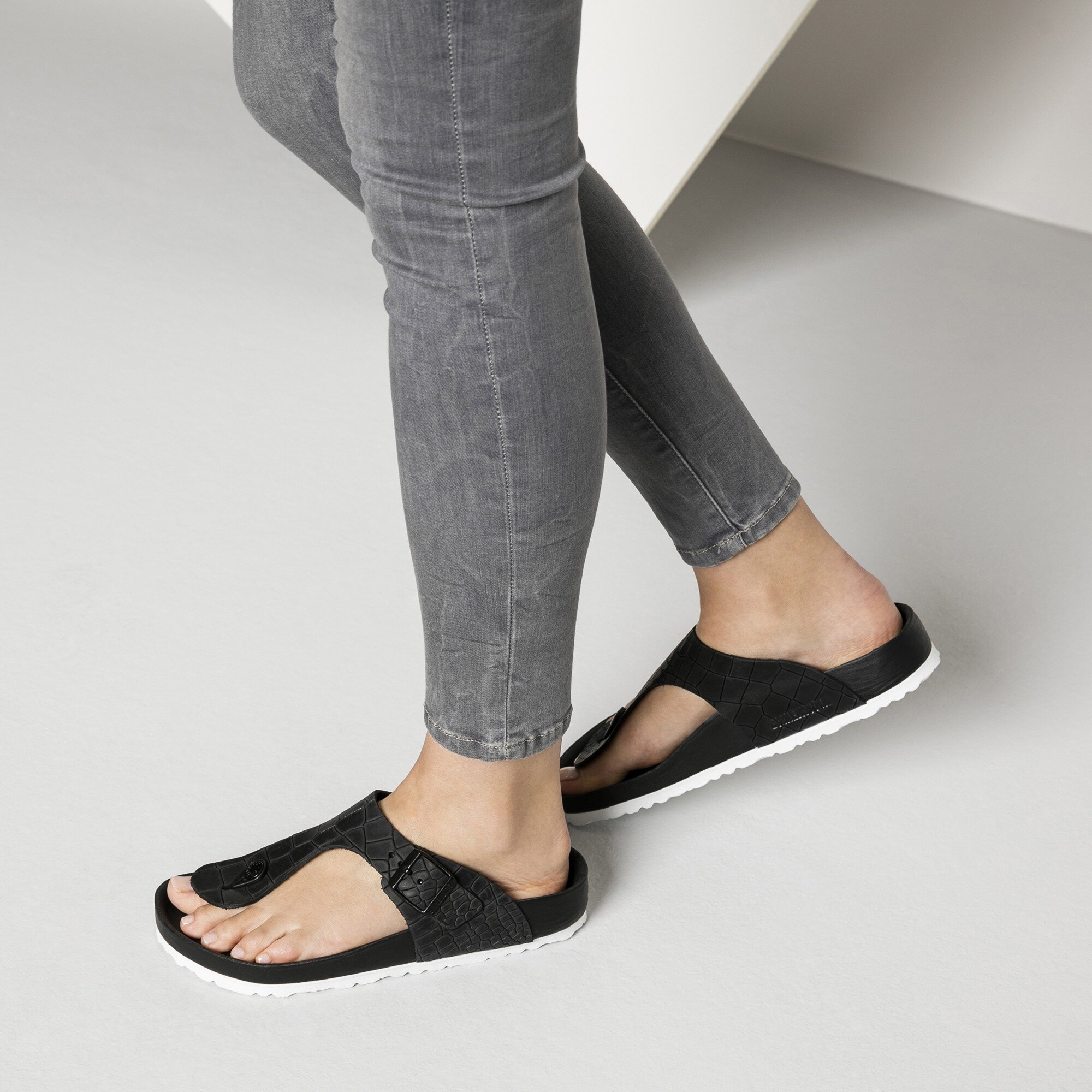 smør reagere sammentrækning Ramses Exquisite Natural Leather Kroko Black | BIRKENSTOCK