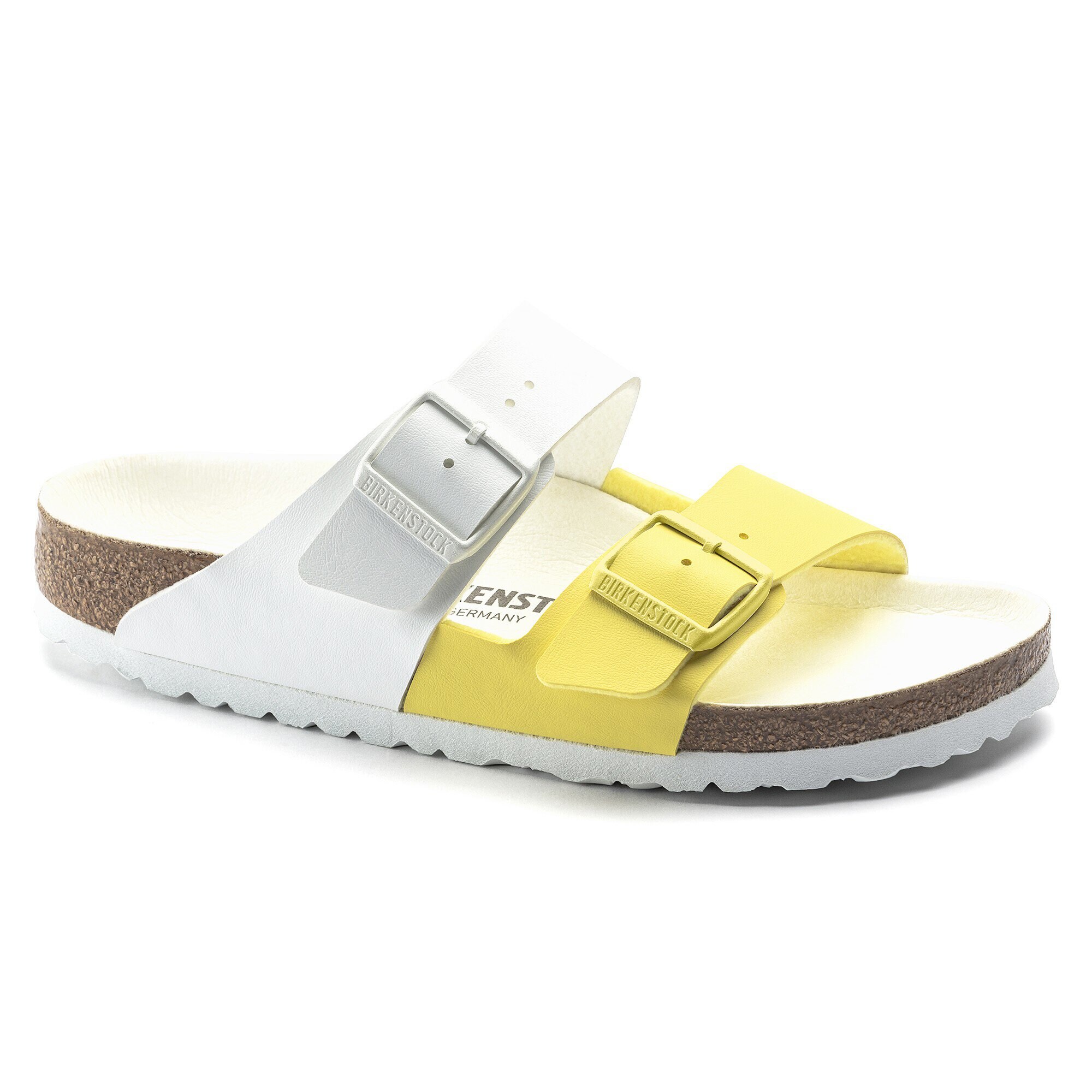 white gold birkenstock