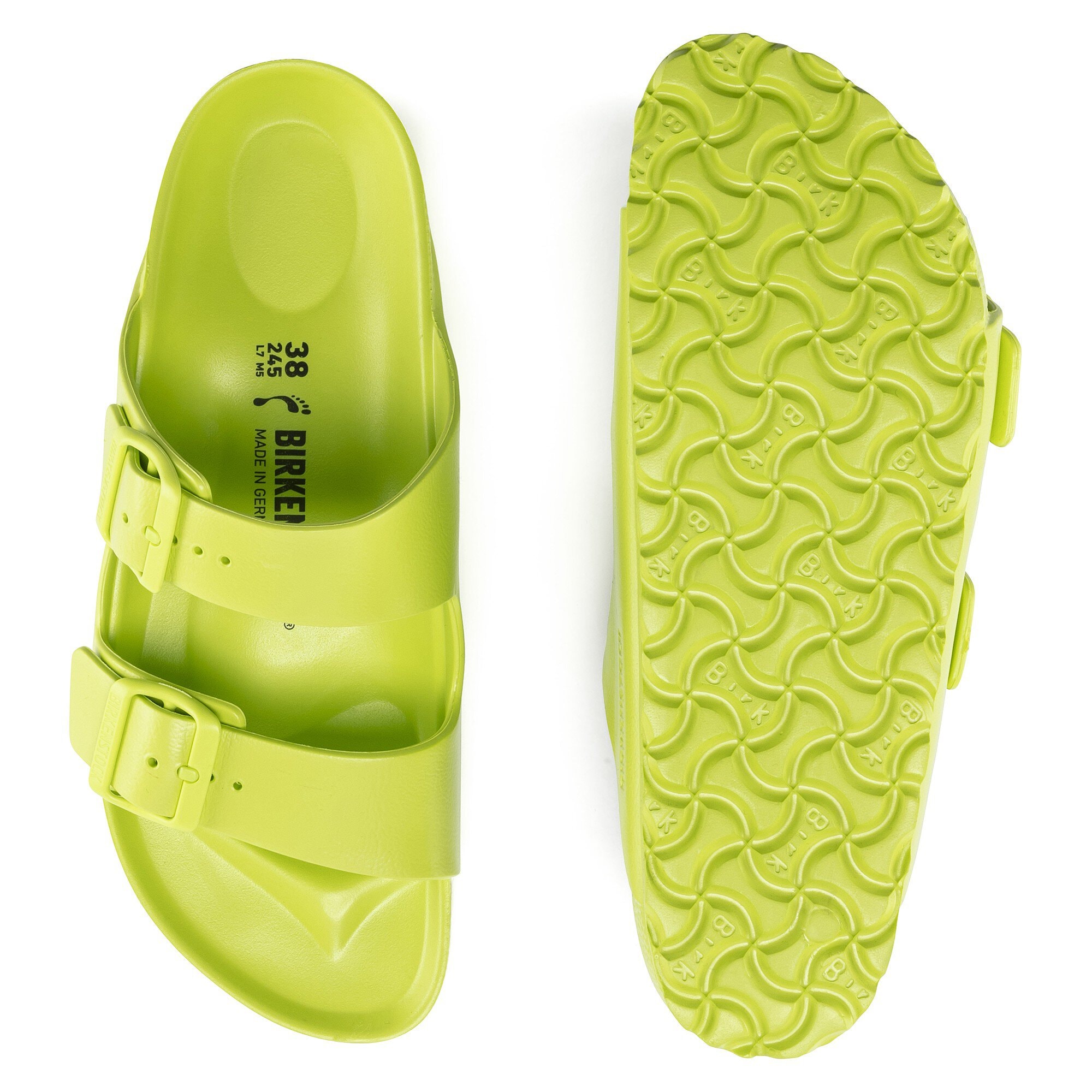 Neon deals green birkenstocks