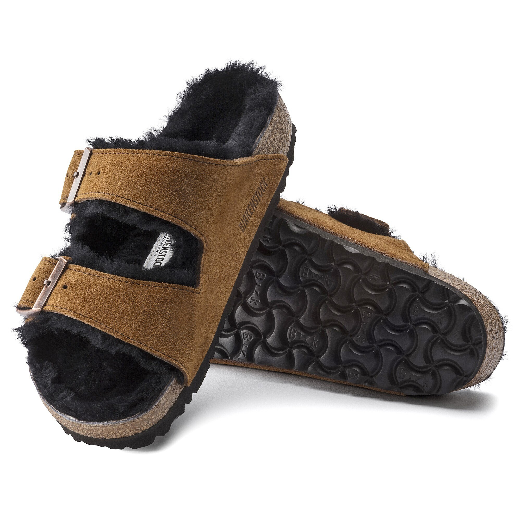 arizona shearling suede leather regular women's