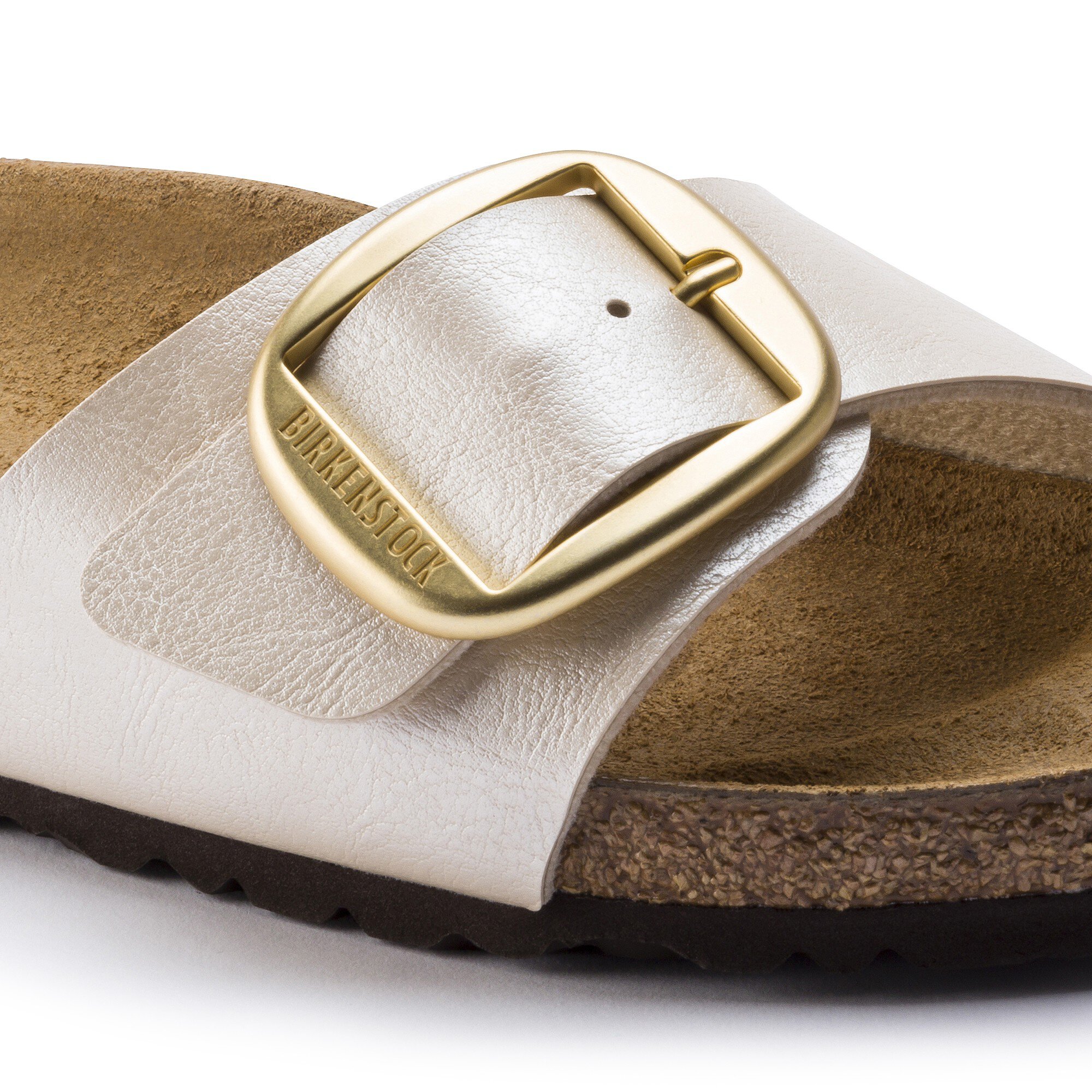 Madrid big buckle pearl white outlet