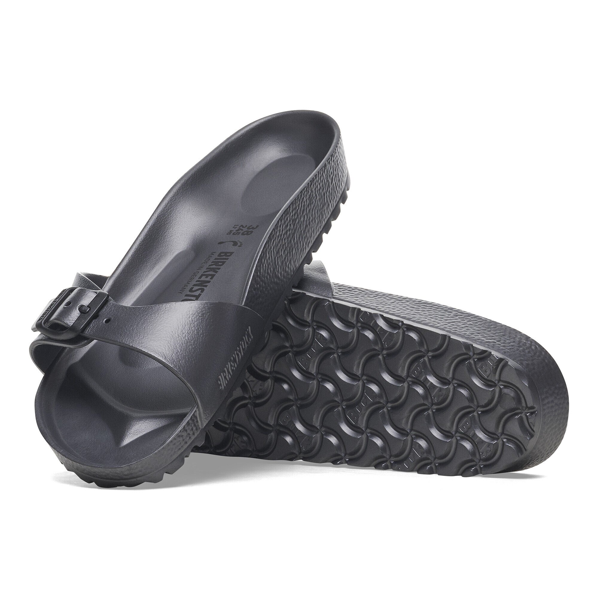 birkenstock madrid eva metallic anthracite