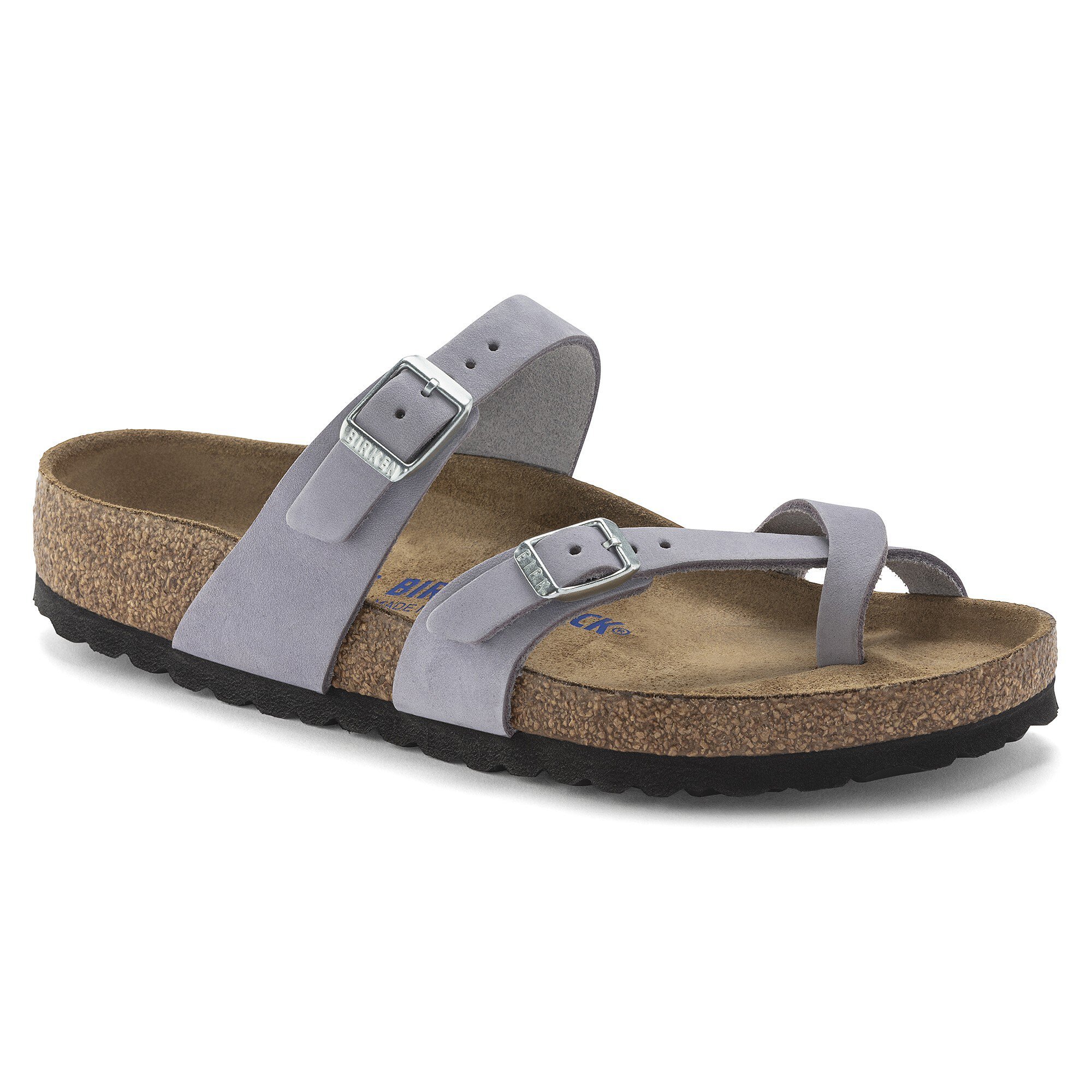 Mayari Soft Nubuck Leather Purple Fog BIRKENSTOCK