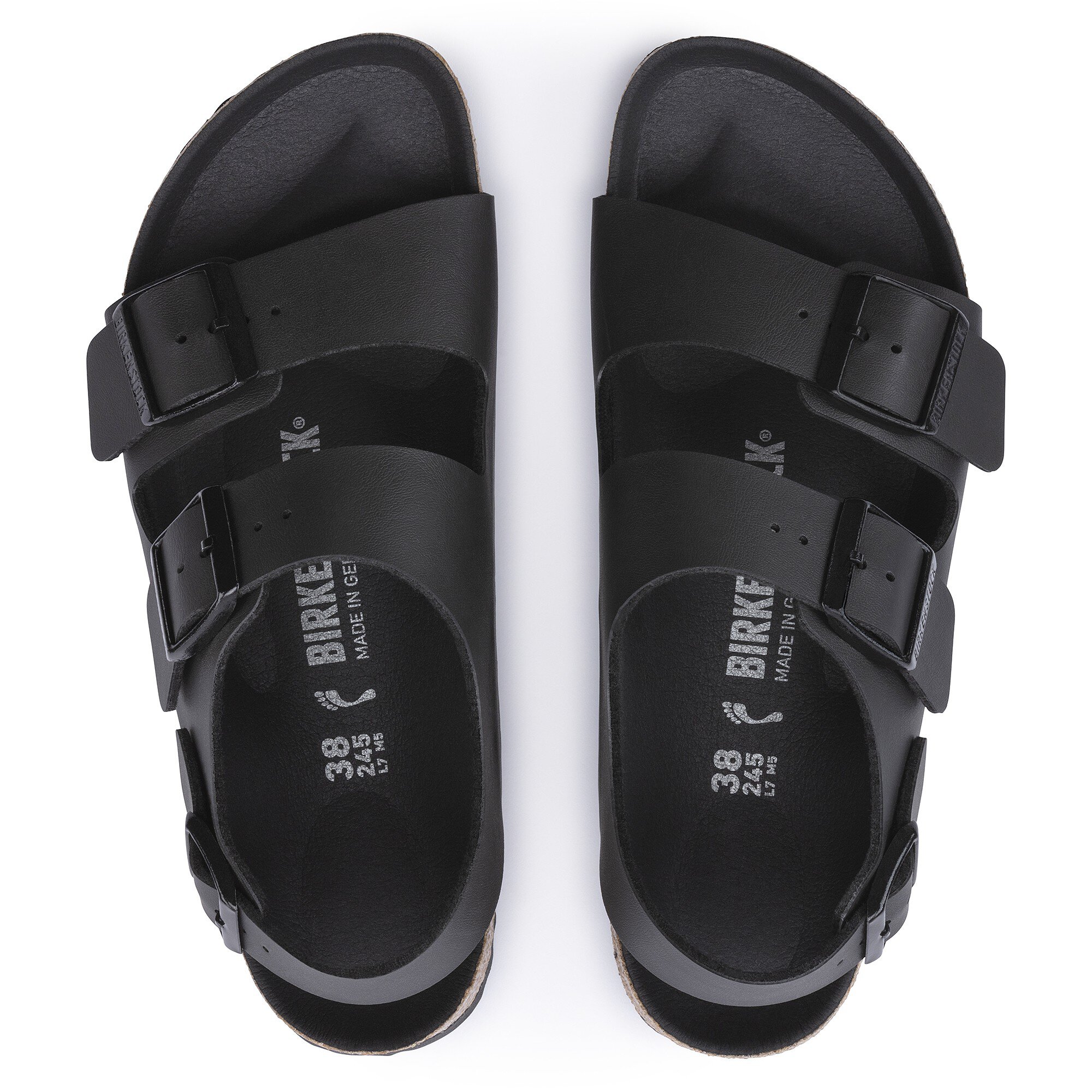 Milano / ミラノ ビルコフロー トリプルブラック | BIRKENSTOCK