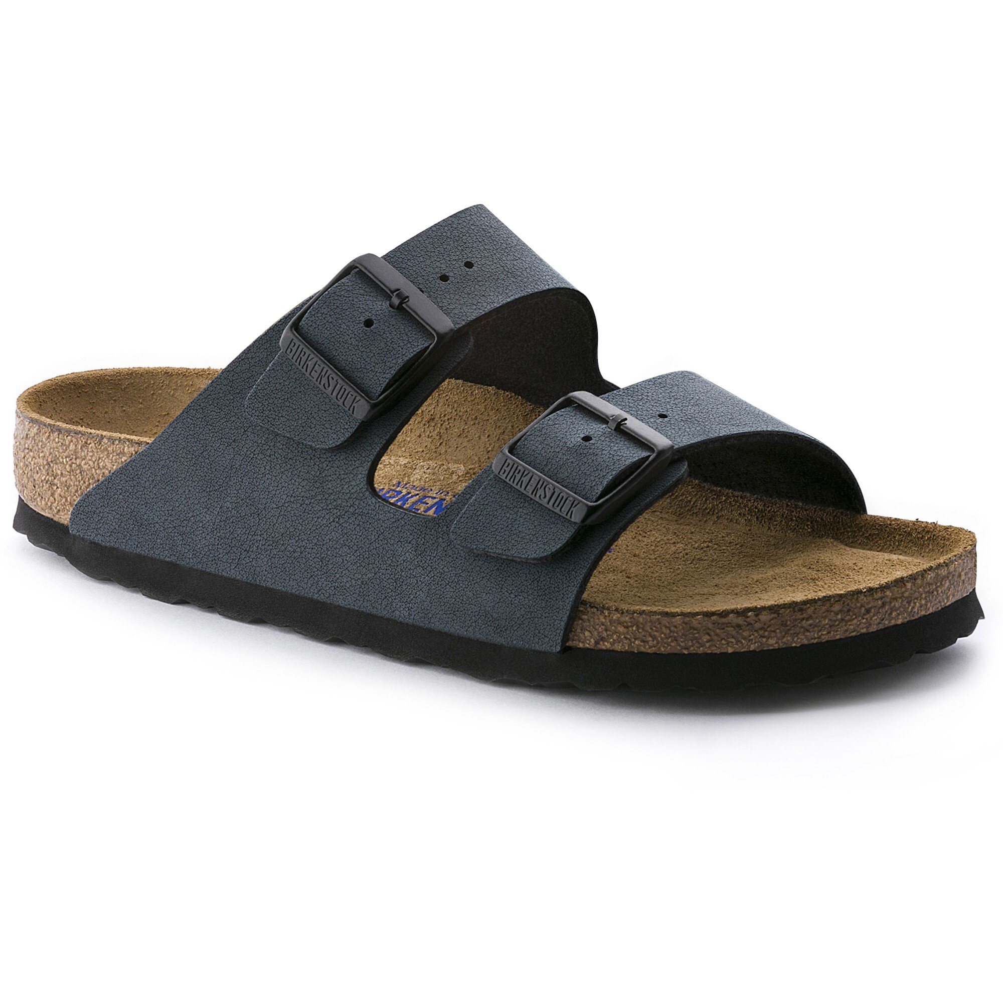 Birkenstock arizona two strap basalt nubuck Clearance