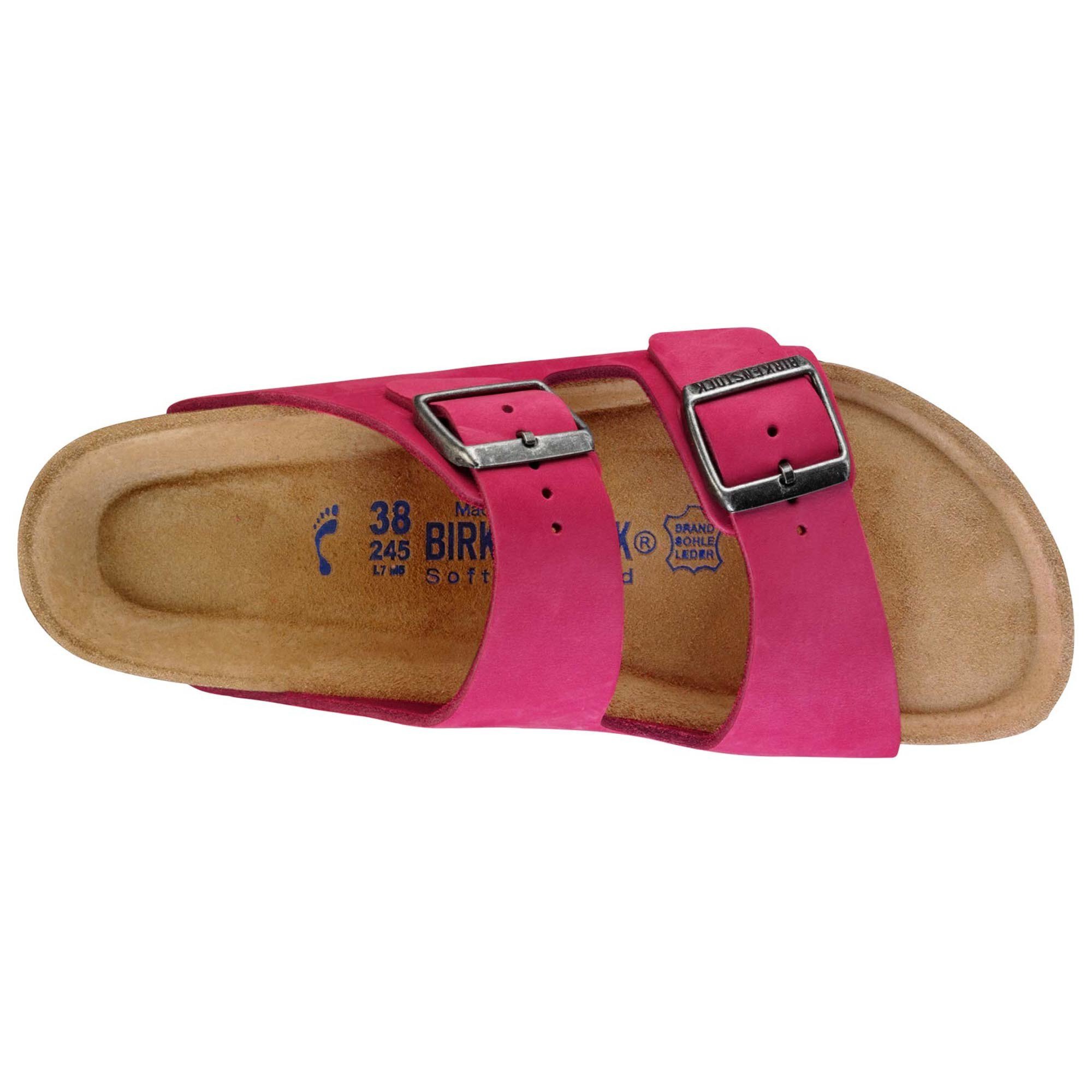 arizona soft footbed nubuck leather