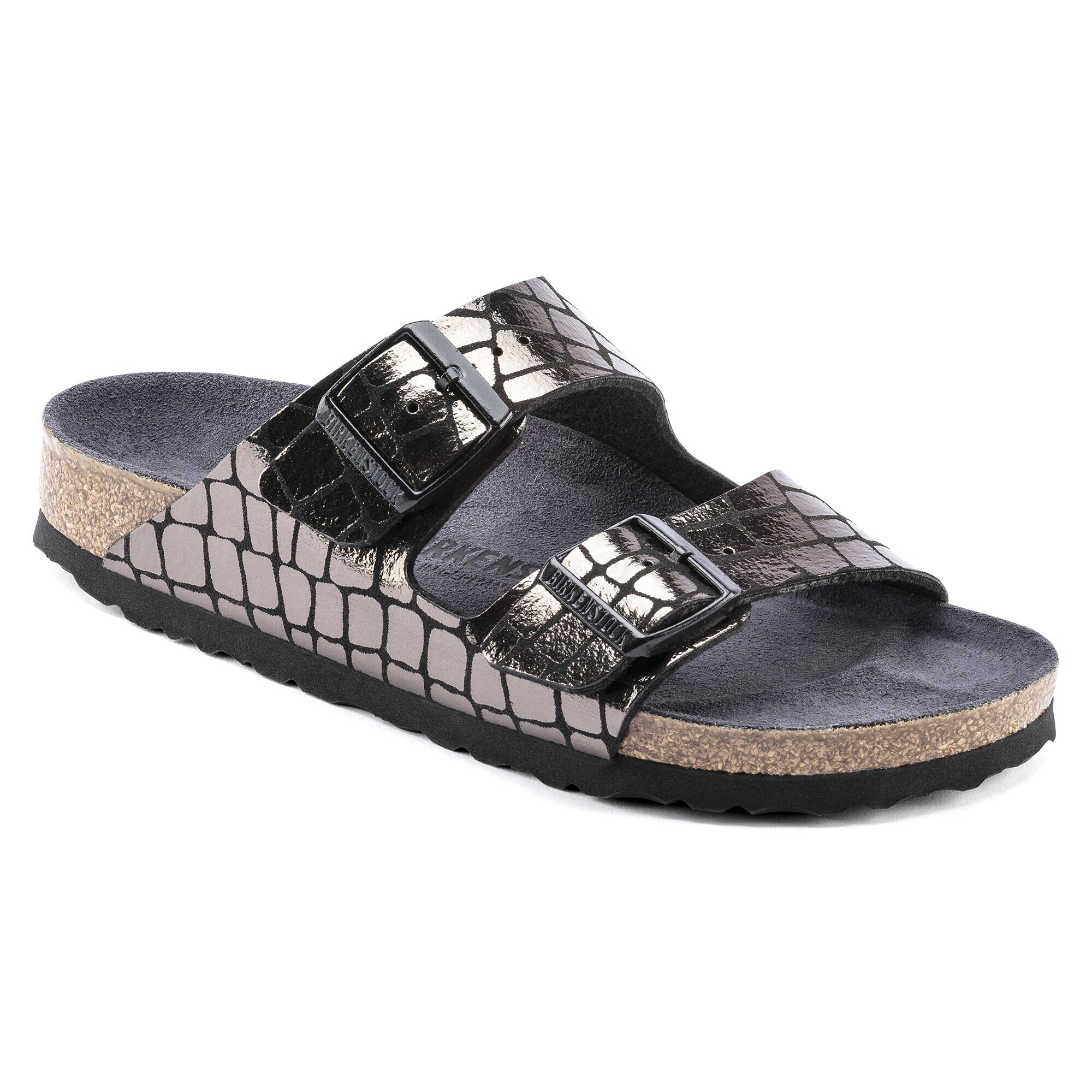birkenstock grey shearling