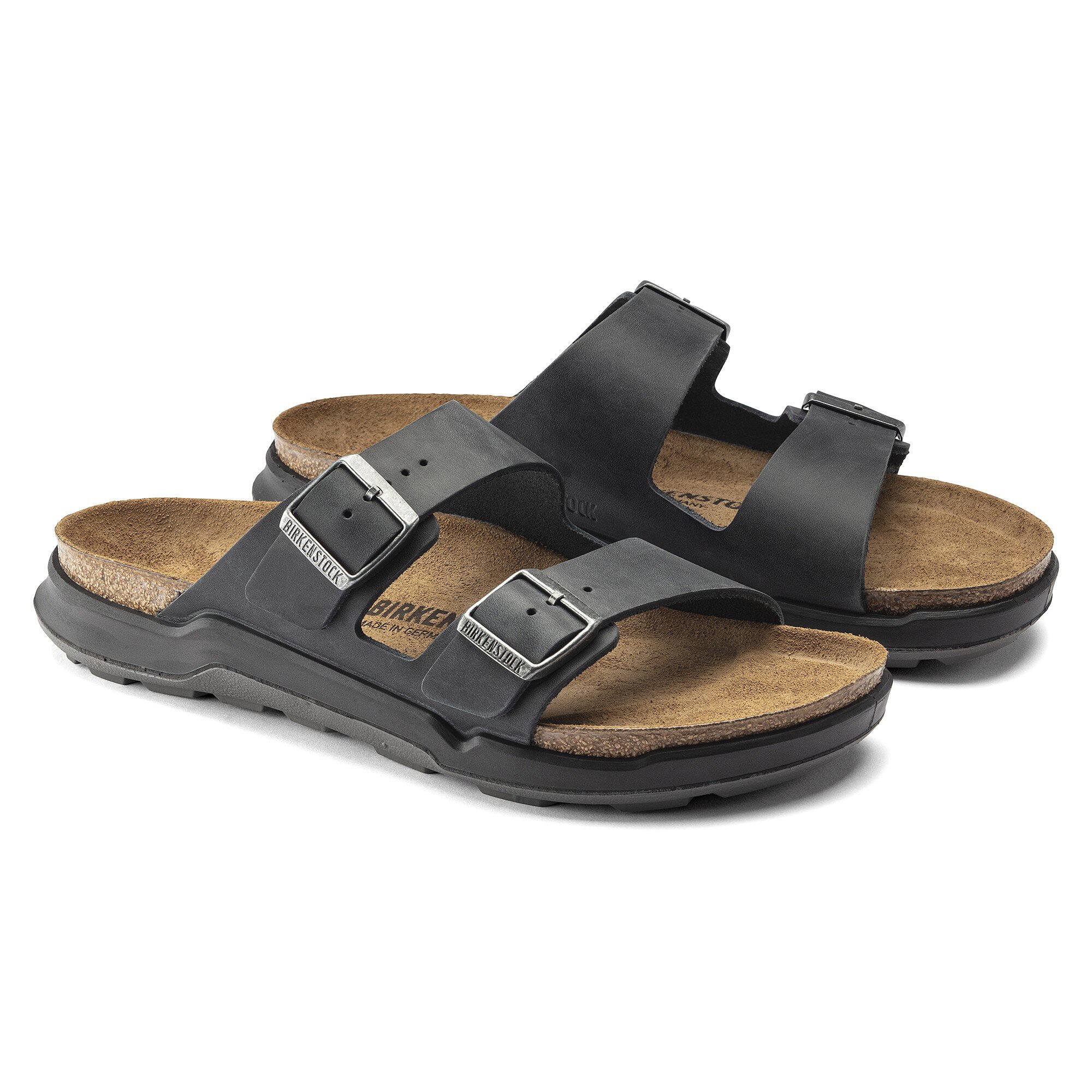 Arizona Rugged Men Oiled Black | BIRKENSTOCK