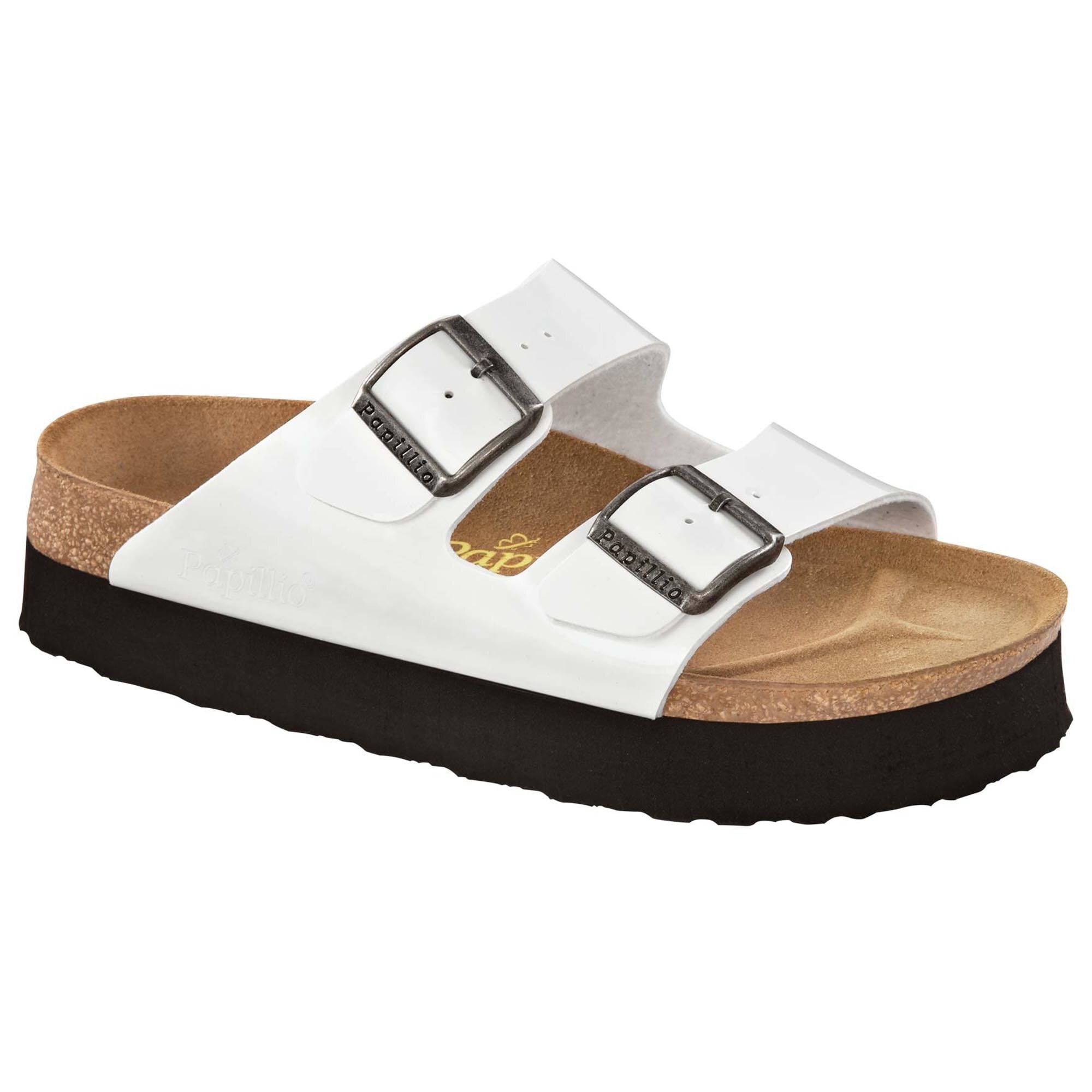 birkenstock patent white