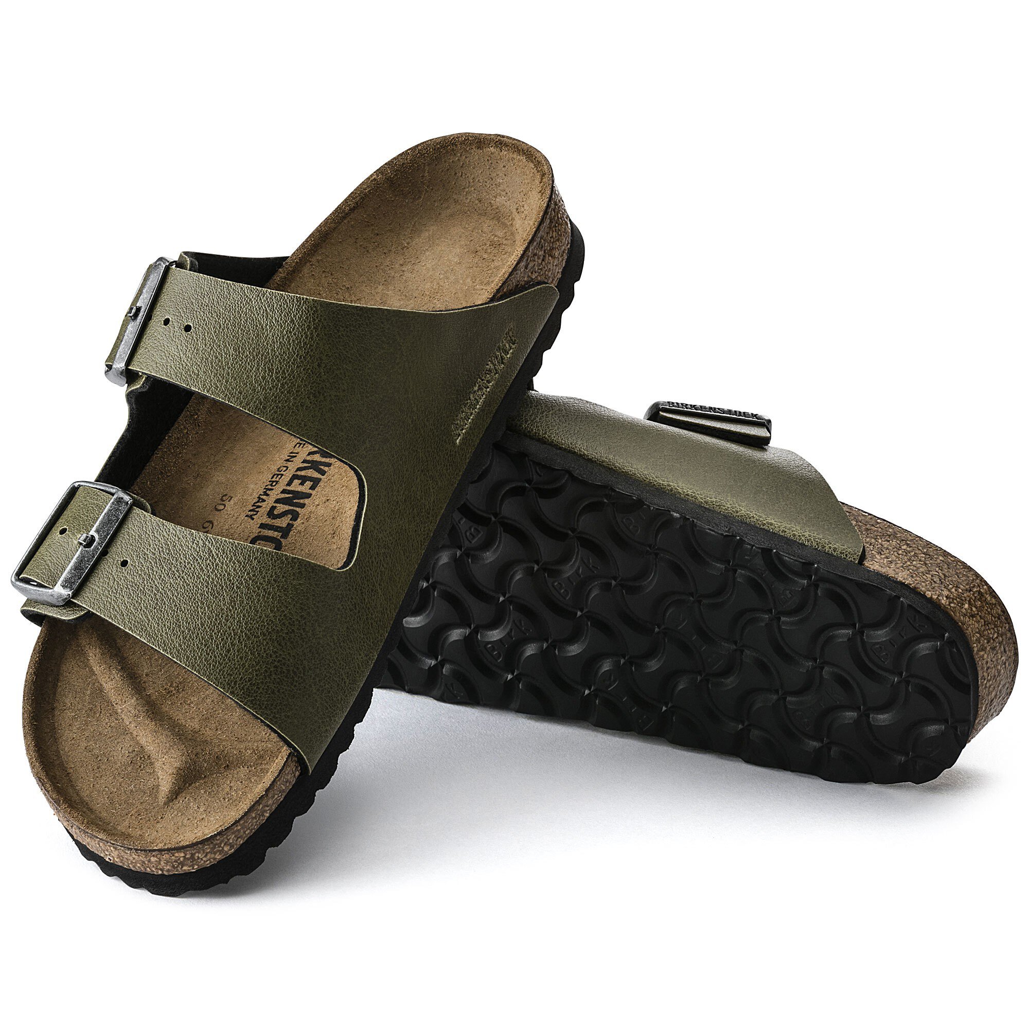 olive green birkenstocks