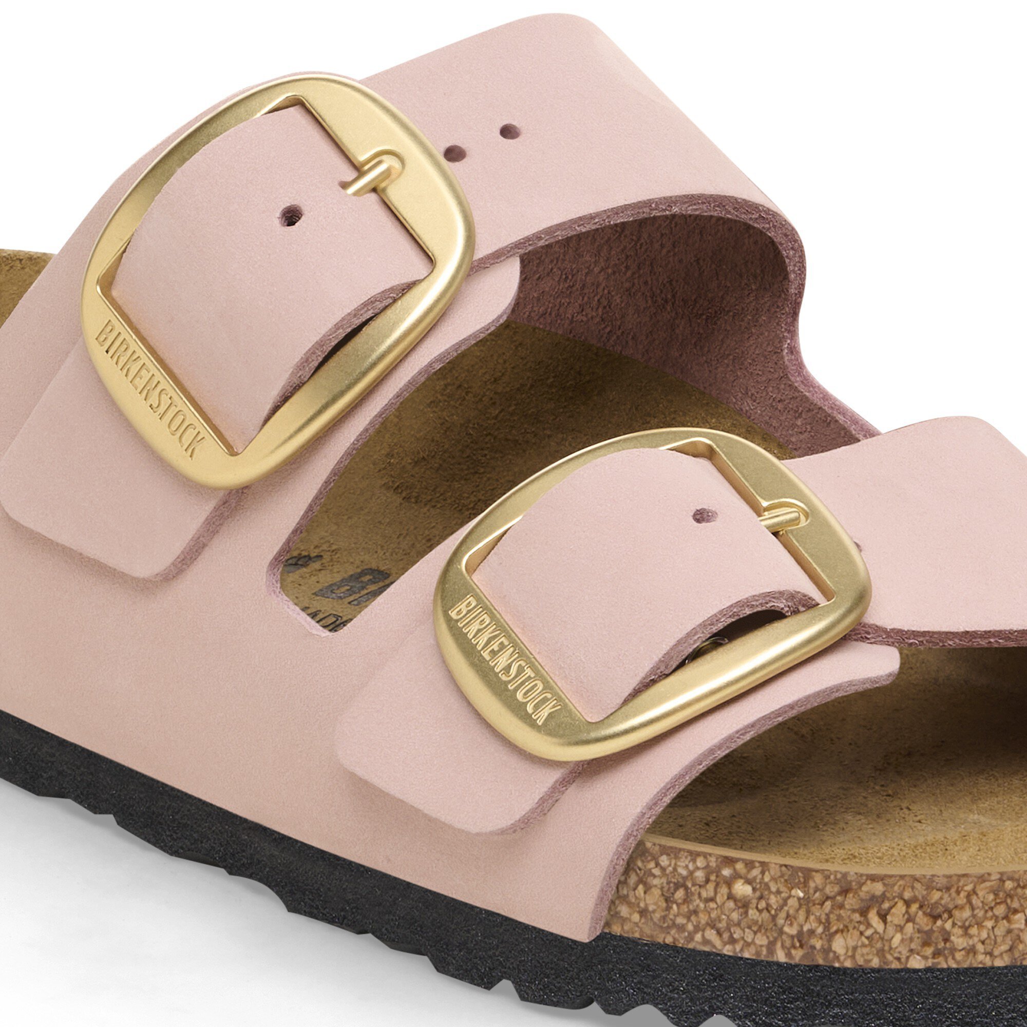 Birkenstock arizona hot sale pink nubuck