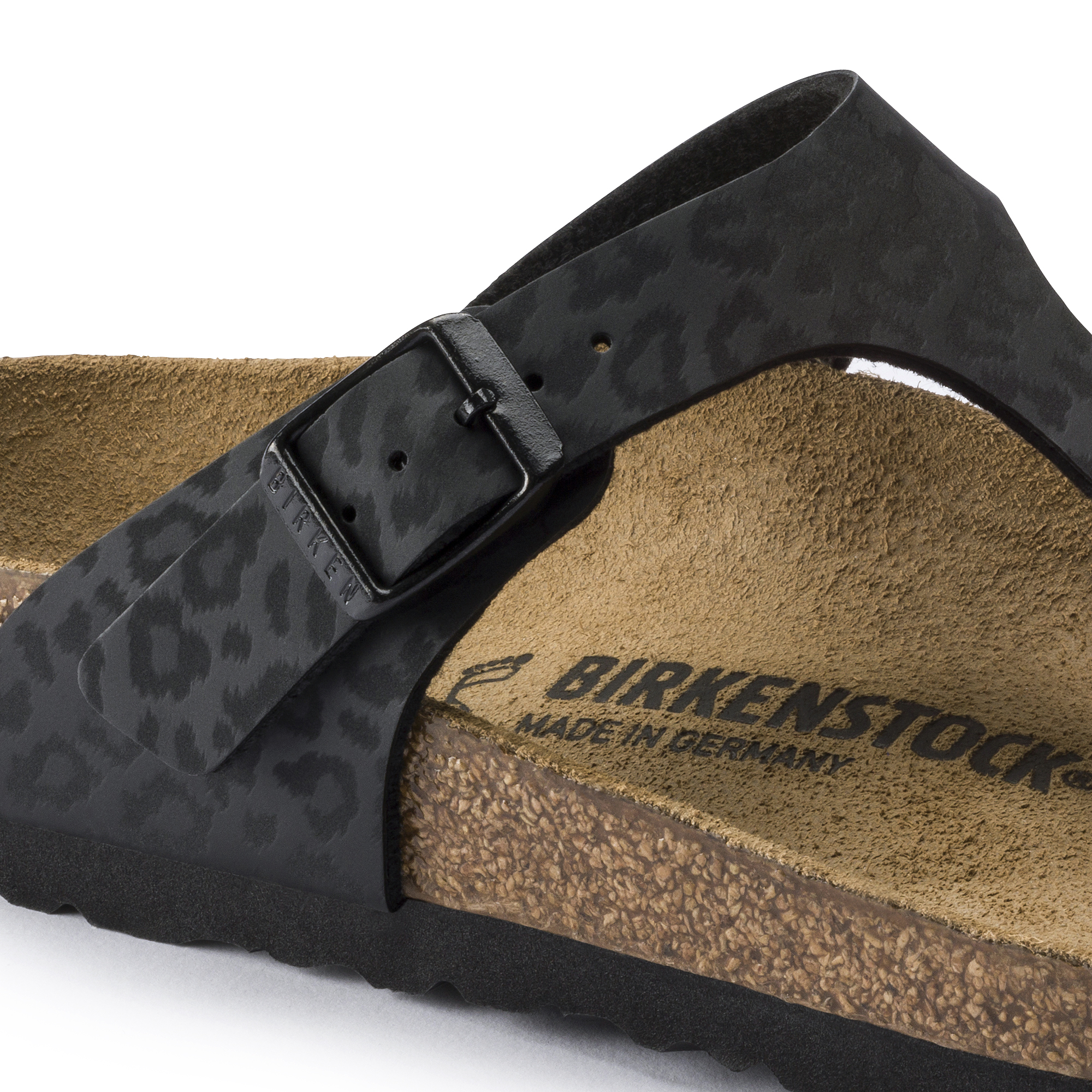 leopard birkenstock sandals